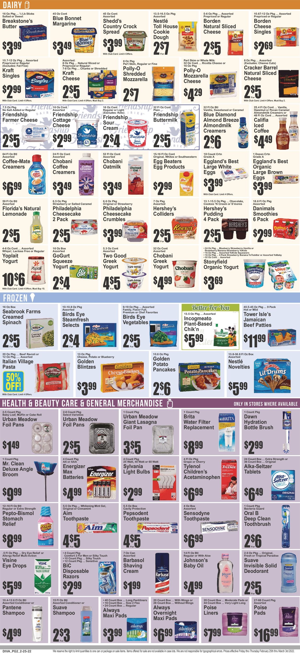 Key Food Weekly Ad Circular - valid 02/25-03/03/2022 (Page 3)