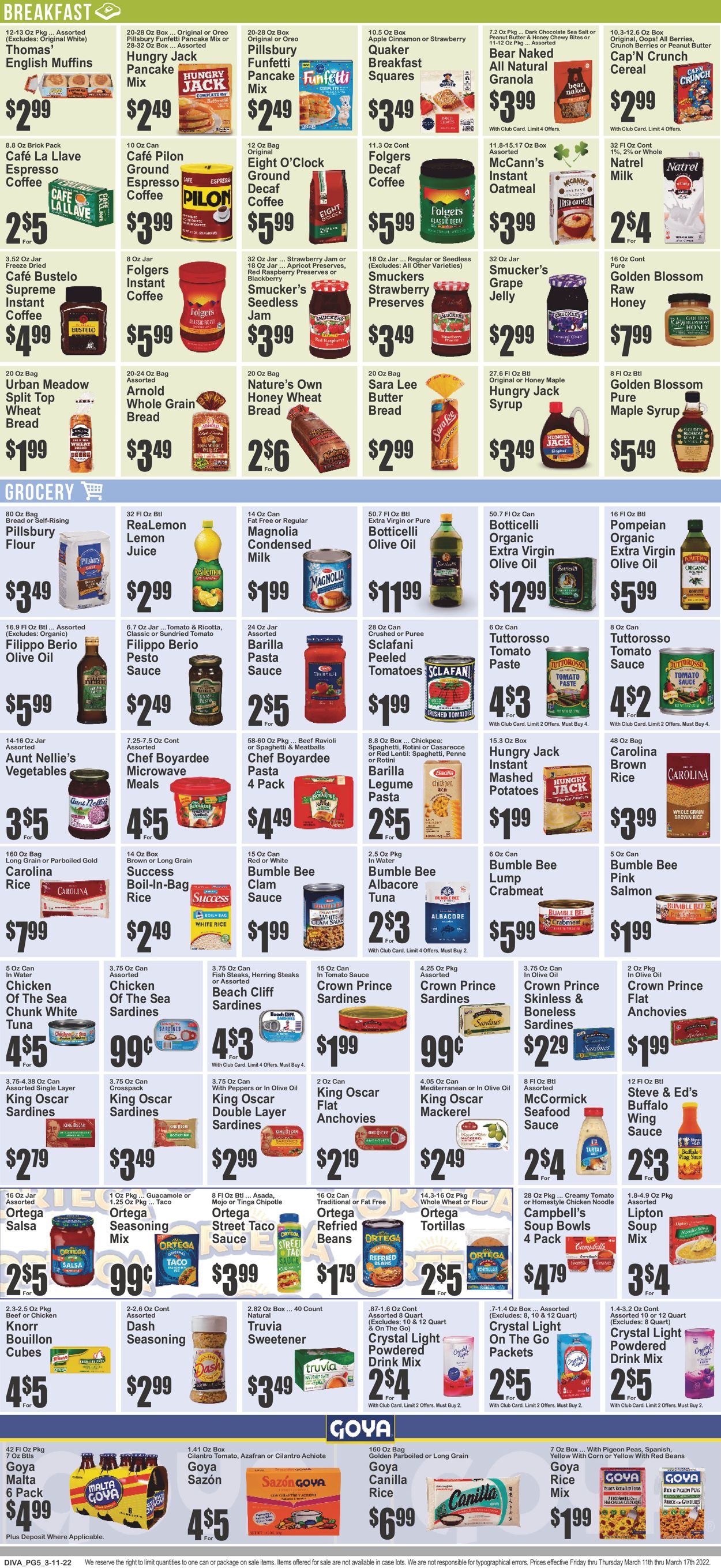 Key Food Weekly Ad Circular - valid 03/11-03/17/2022 (Page 6)