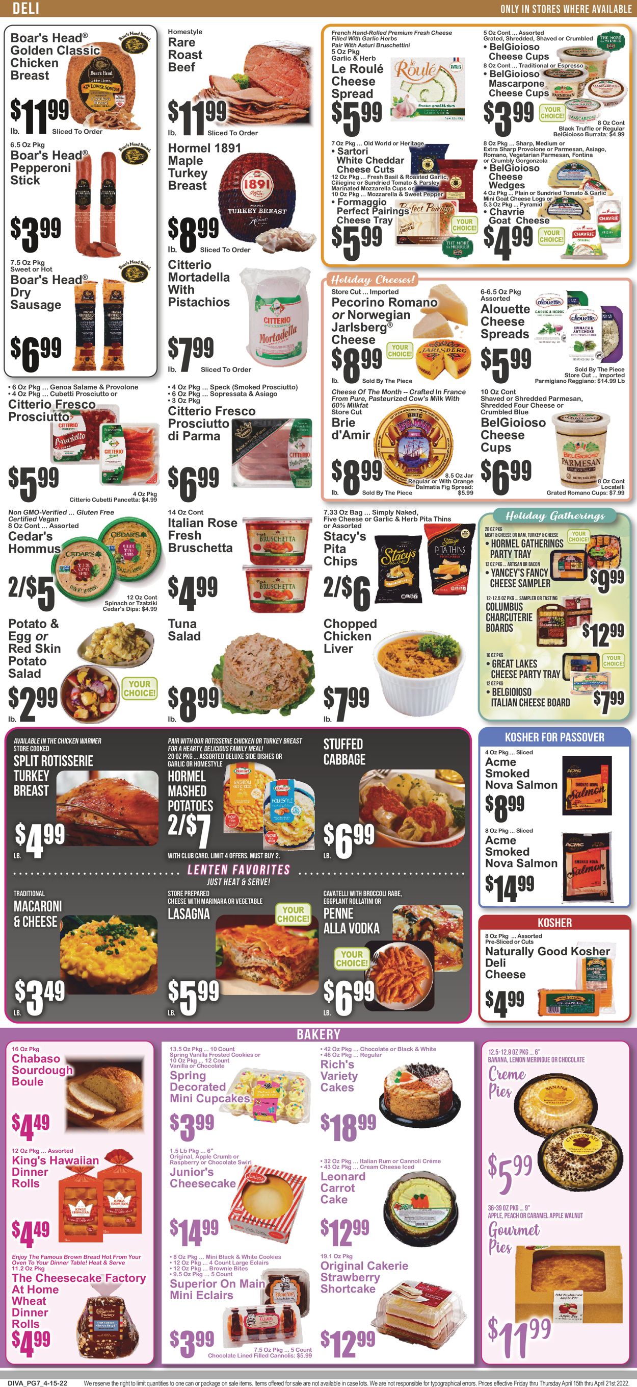 Key Food Weekly Ad Circular - valid 04/15-04/21/2022 (Page 8)