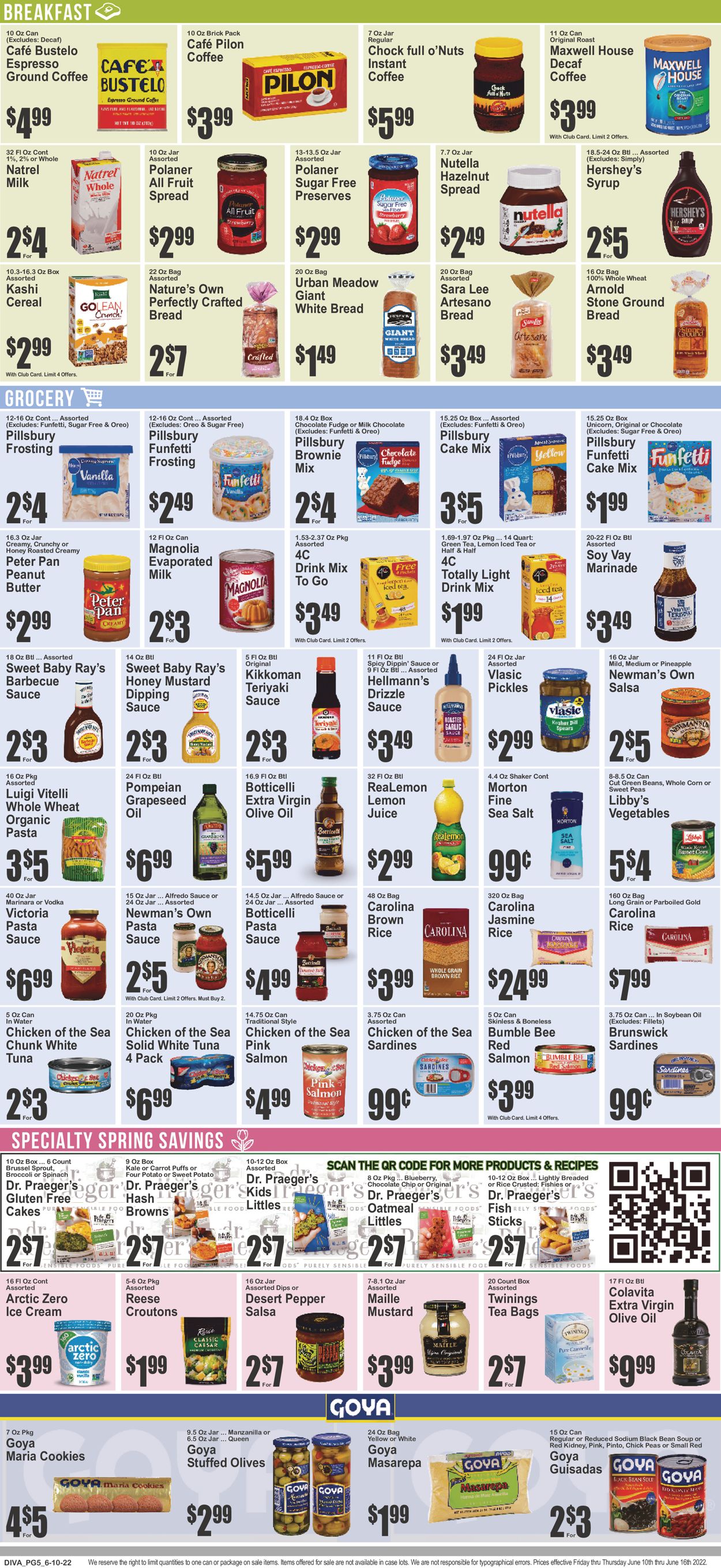 Key Food Weekly Ad Circular - valid 06/10-06/16/2022 (Page 6)