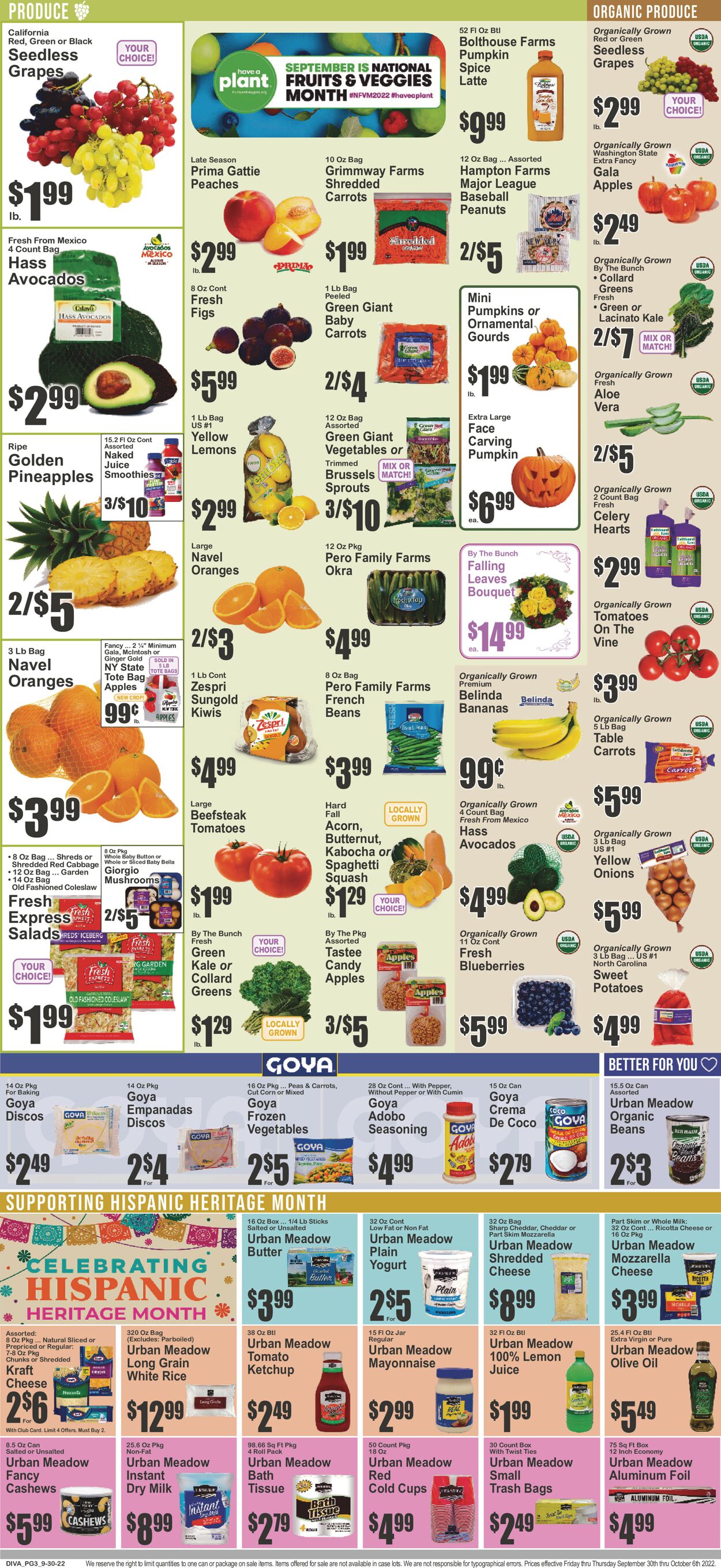 Key Food Weekly Ad Circular - valid 09/30-10/06/2022 (Page 4)