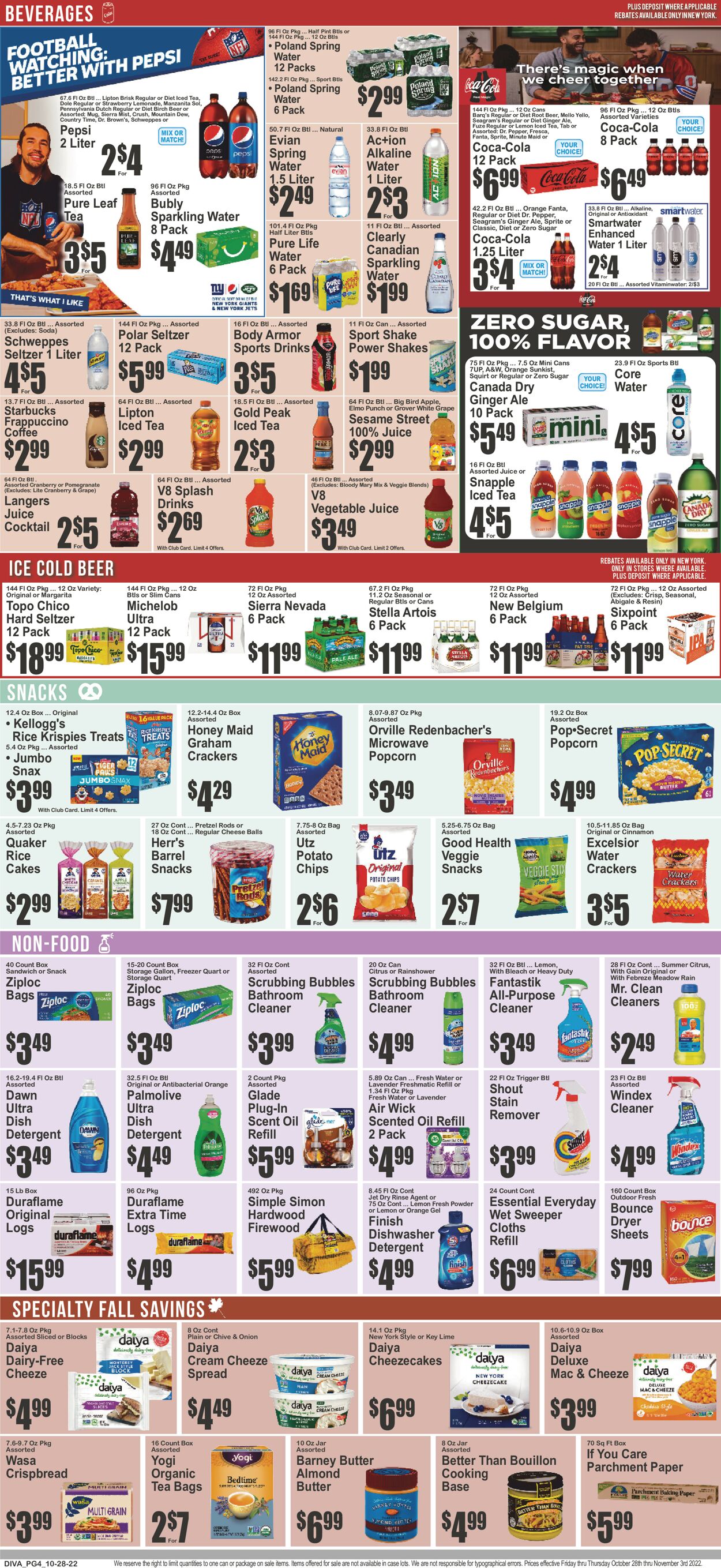 Key Food Weekly Ad Circular - valid 10/28-11/03/2022 (Page 5)
