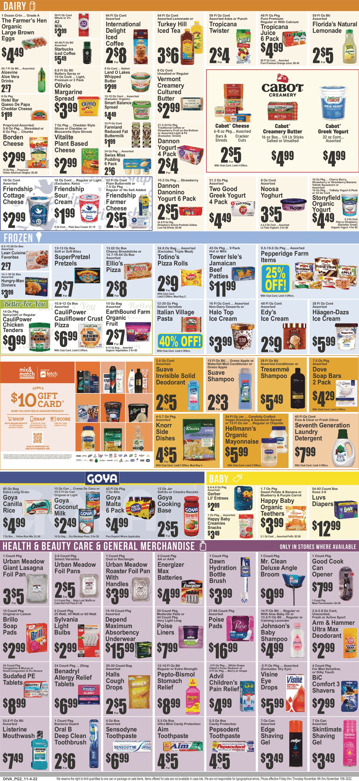 Key Food Weekly Ad Circular - valid 11/04-11/10/2022 (Page 3)