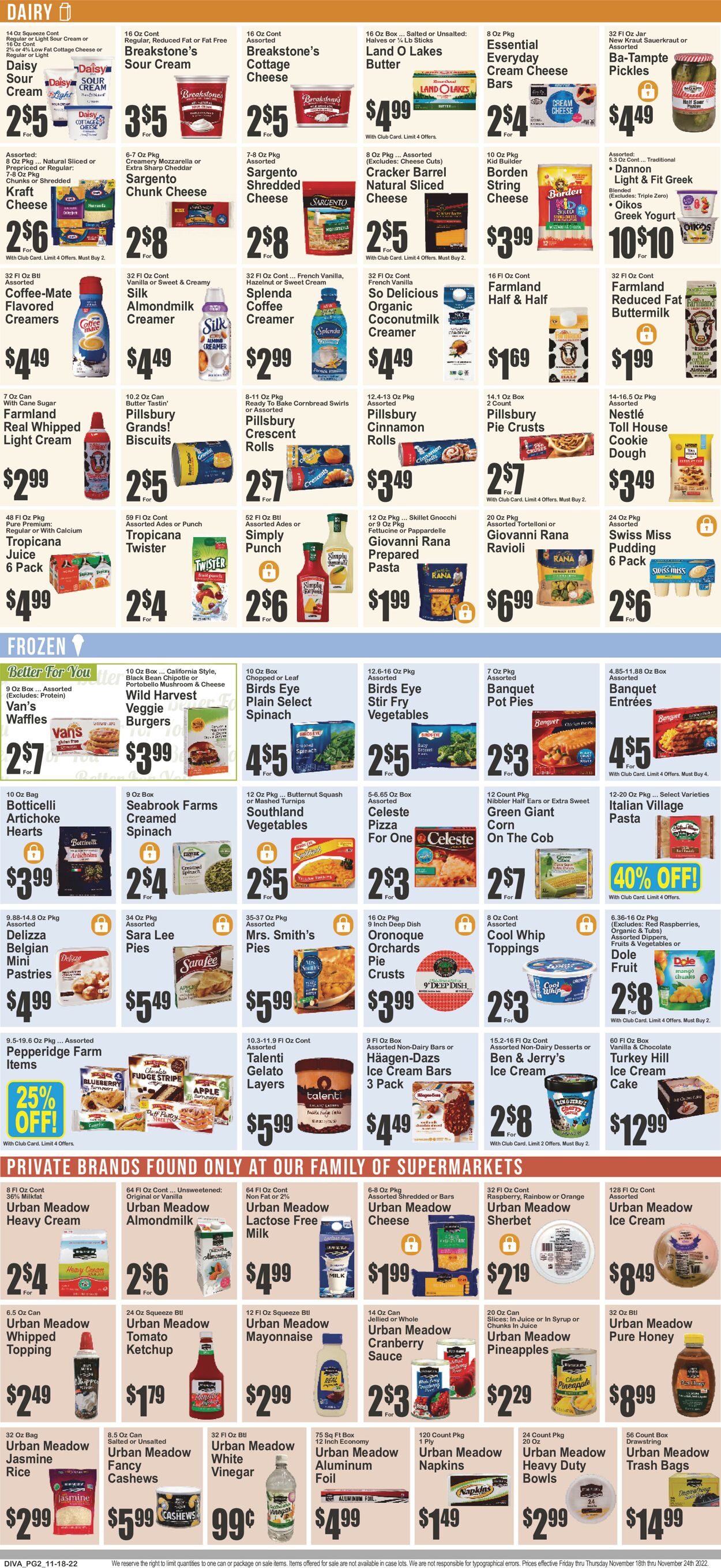 Key Food Weekly Ad Circular - valid 11/18-11/24/2022 (Page 3)