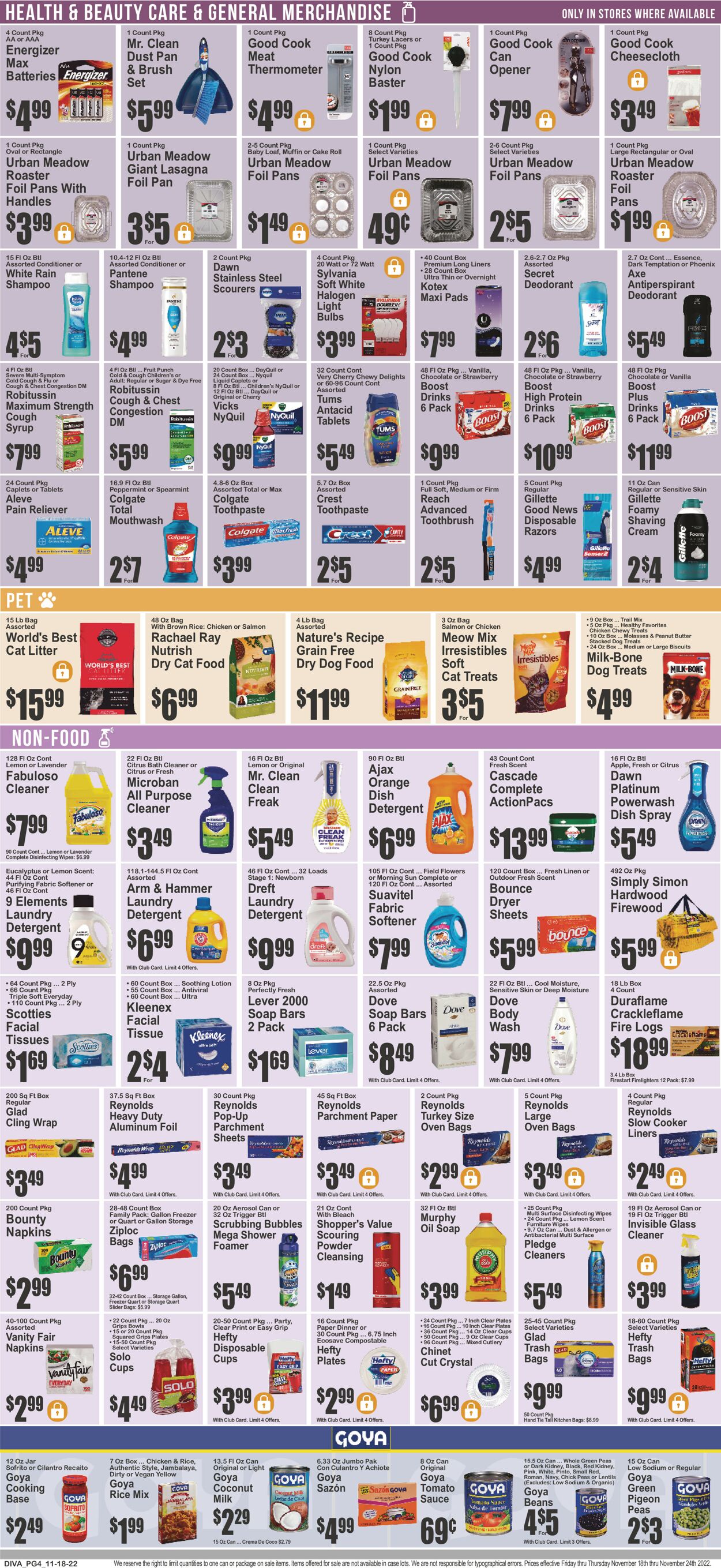 Key Food Weekly Ad Circular - valid 11/18-11/24/2022 (Page 5)