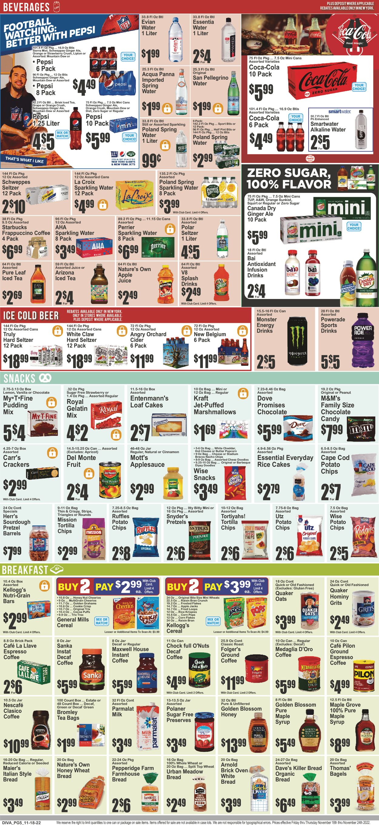 Key Food Weekly Ad Circular - valid 11/18-11/24/2022 (Page 6)