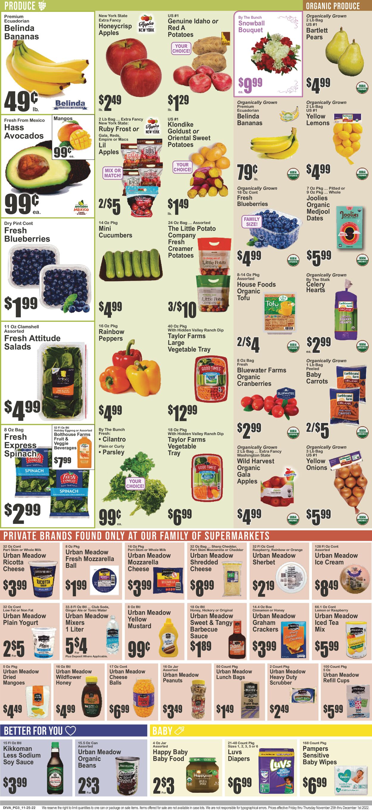 Key Food Weekly Ad Circular - valid 11/25-12/01/2022 (Page 4)