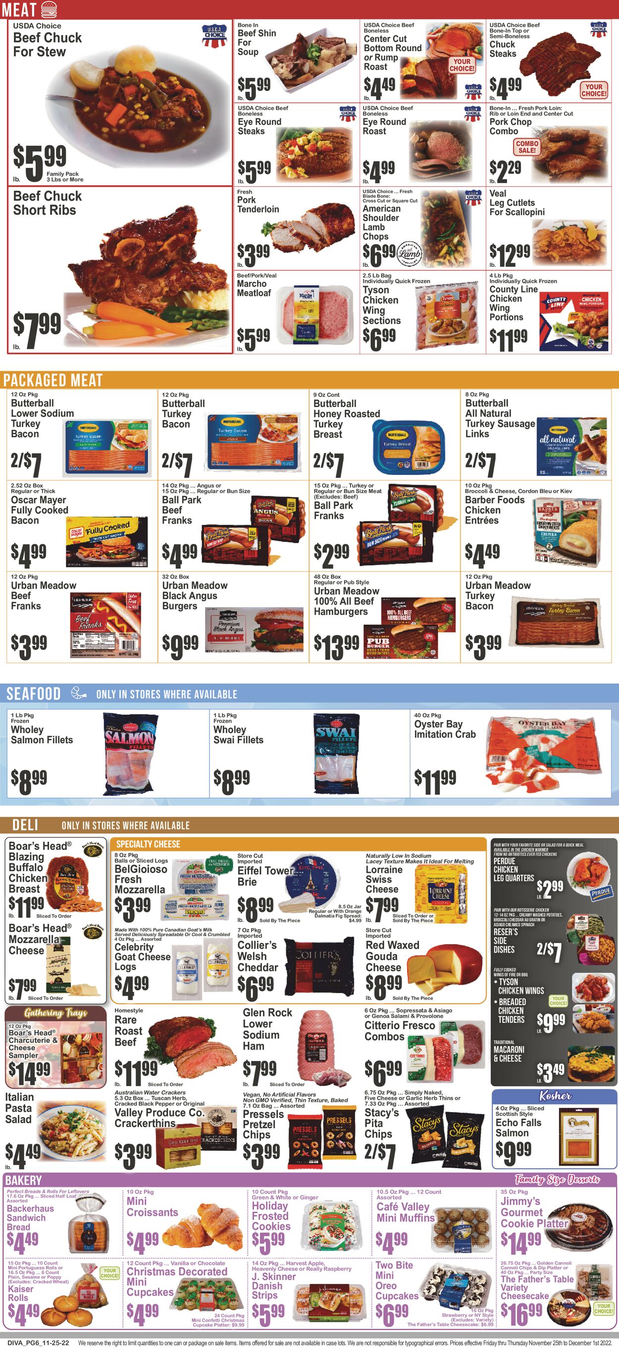 Key Food Weekly Ad Circular - valid 11/25-12/01/2022 (Page 7)