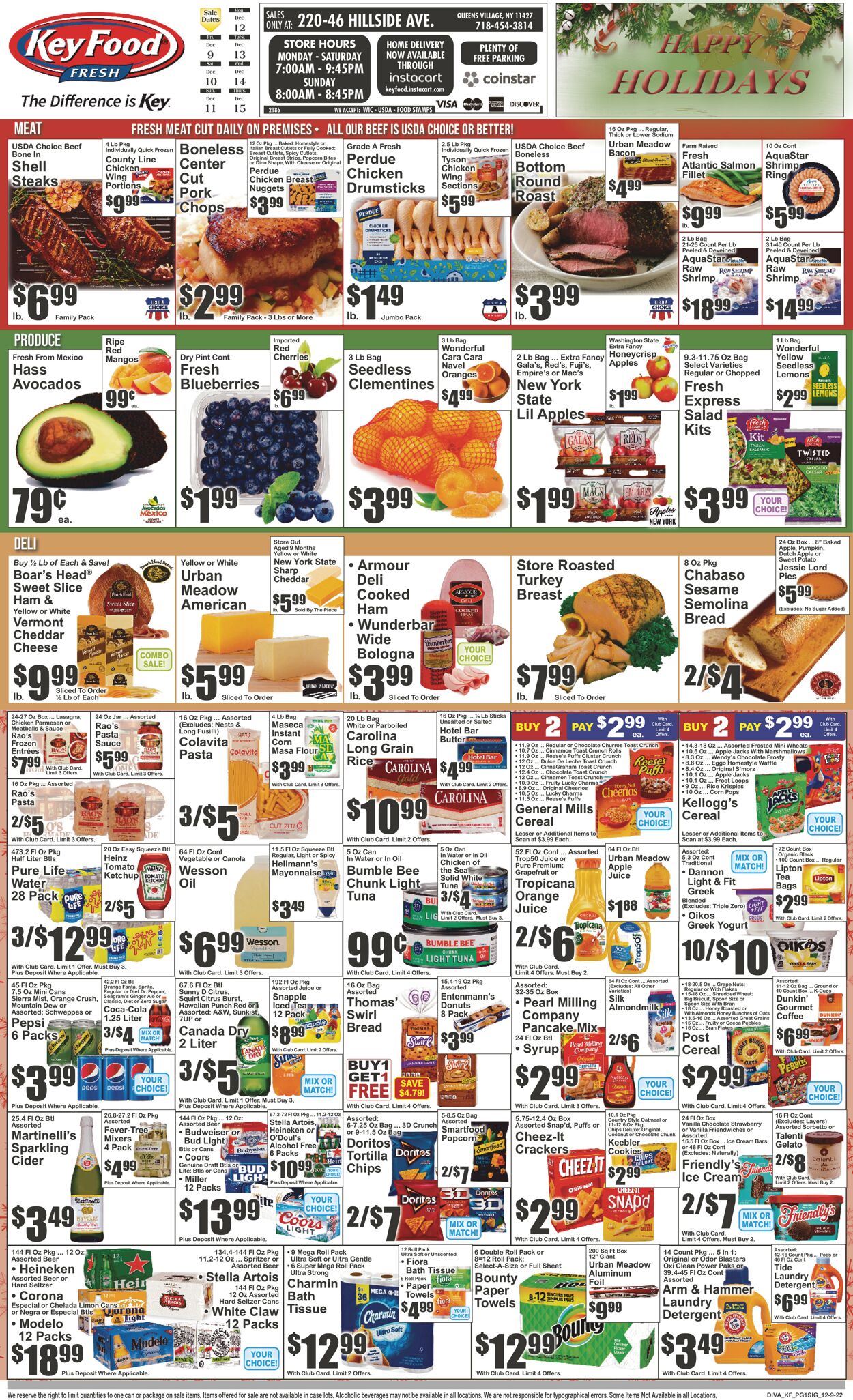 Key Food Weekly Ad Circular - valid 12/09-12/15/2022