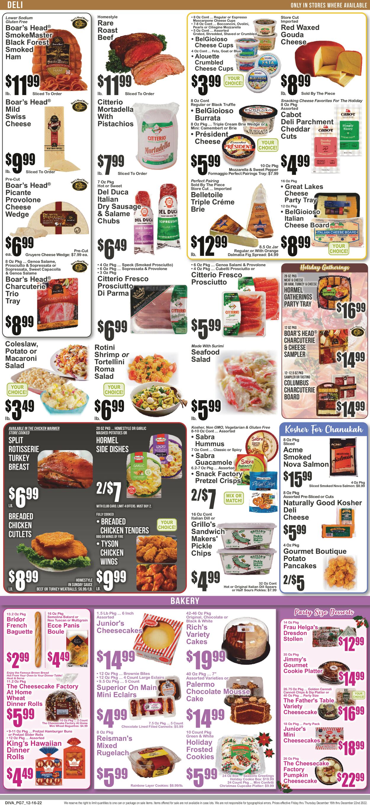 Key Food Weekly Ad Circular - valid 12/16-12/22/2022 (Page 8)