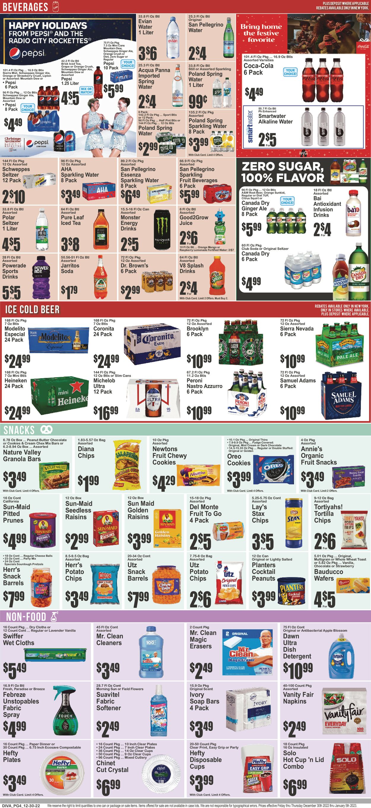Key Food Weekly Ad Circular - valid 12/30-01/05/2023 (Page 5)