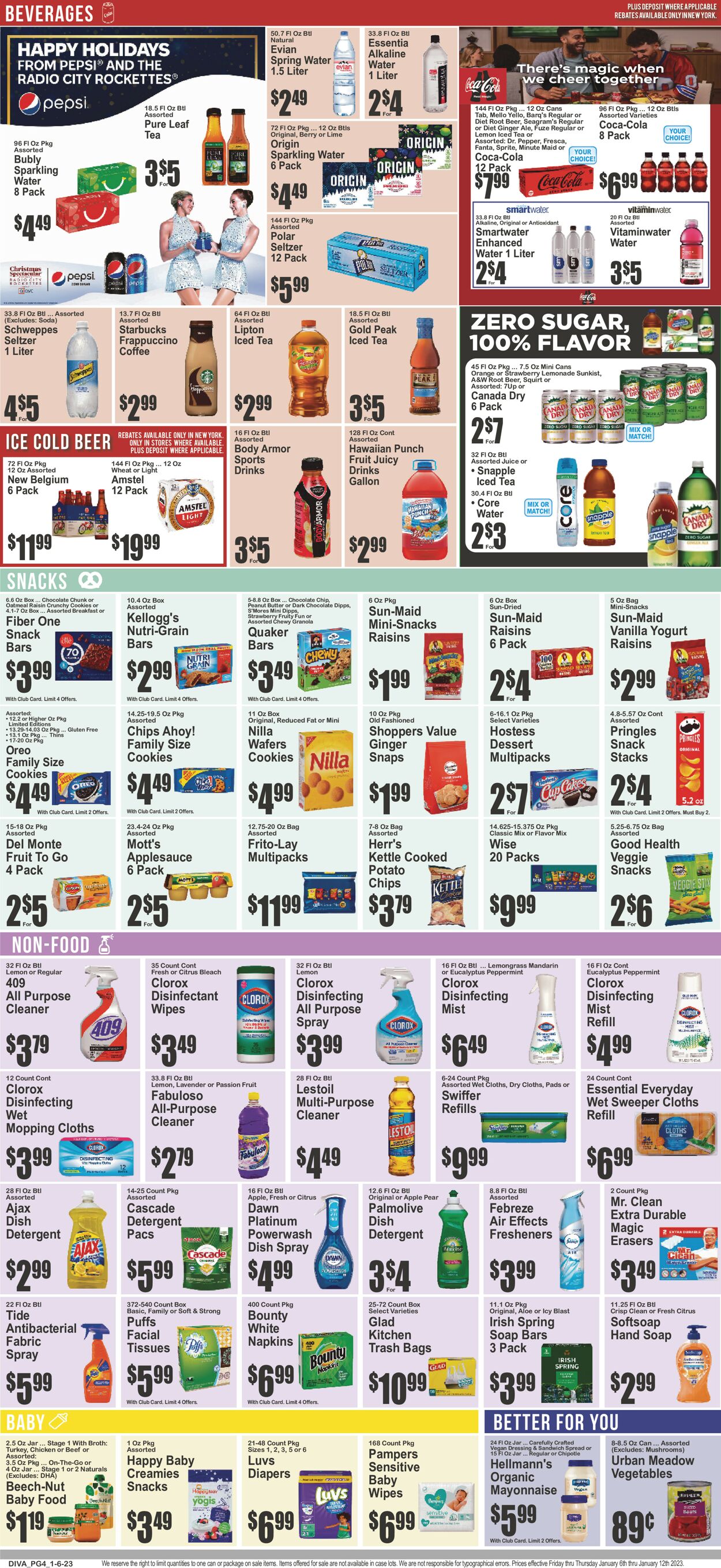 Key Food Weekly Ad Circular - valid 01/06-01/12/2023 (Page 5)