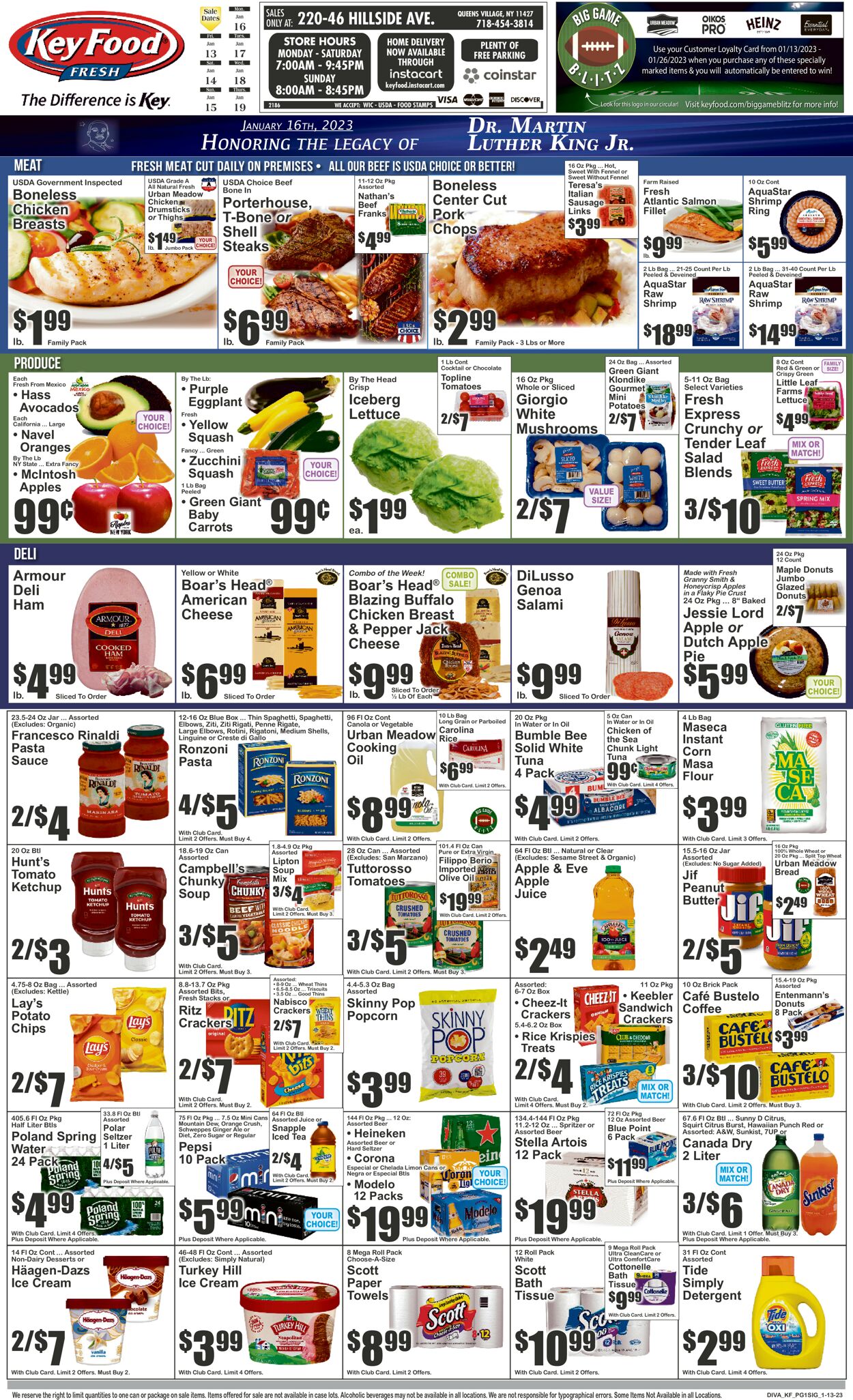 Key Food Weekly Ad Circular - valid 01/13-01/19/2023