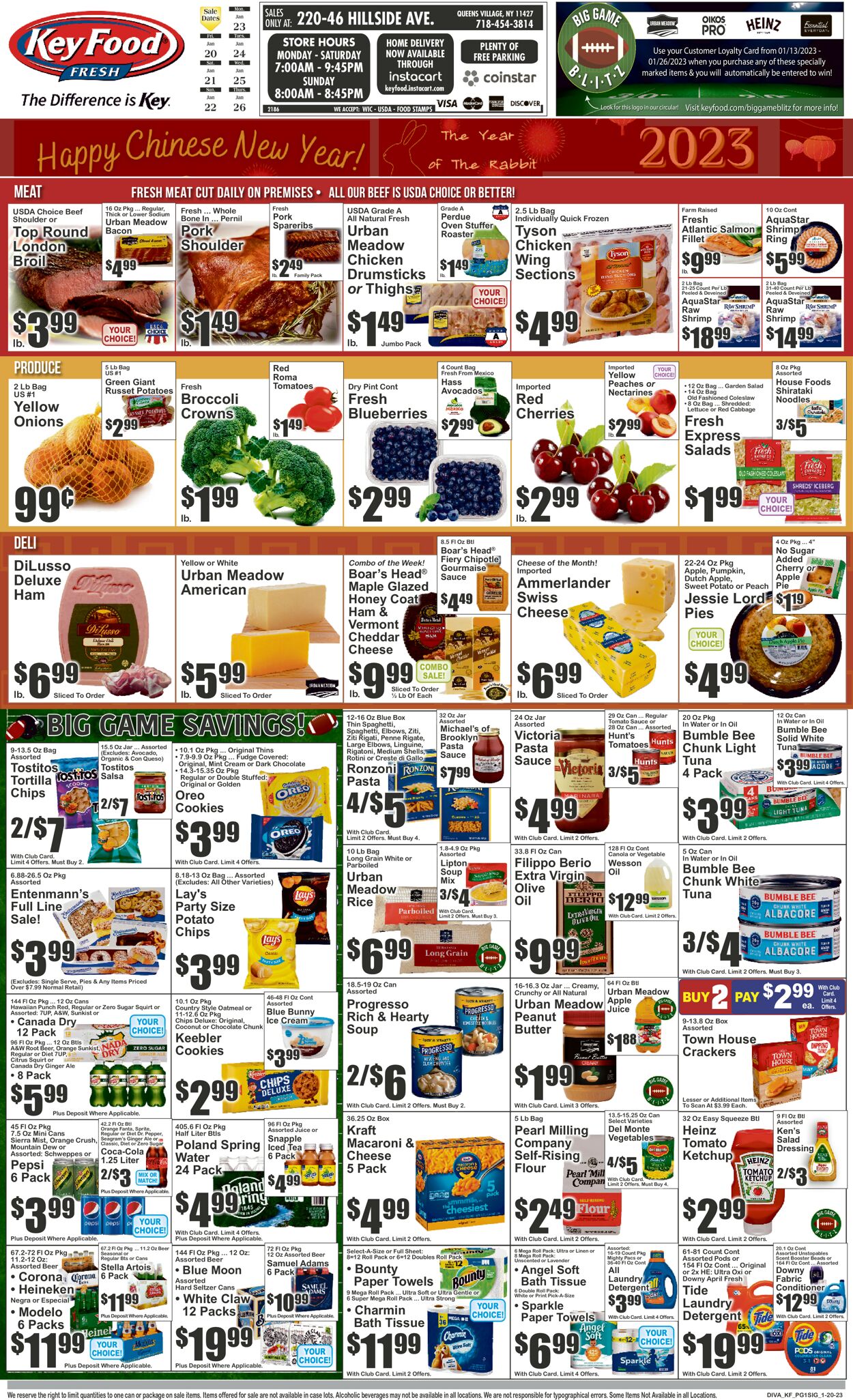 Key Food Weekly Ad Circular - valid 01/20-01/26/2023