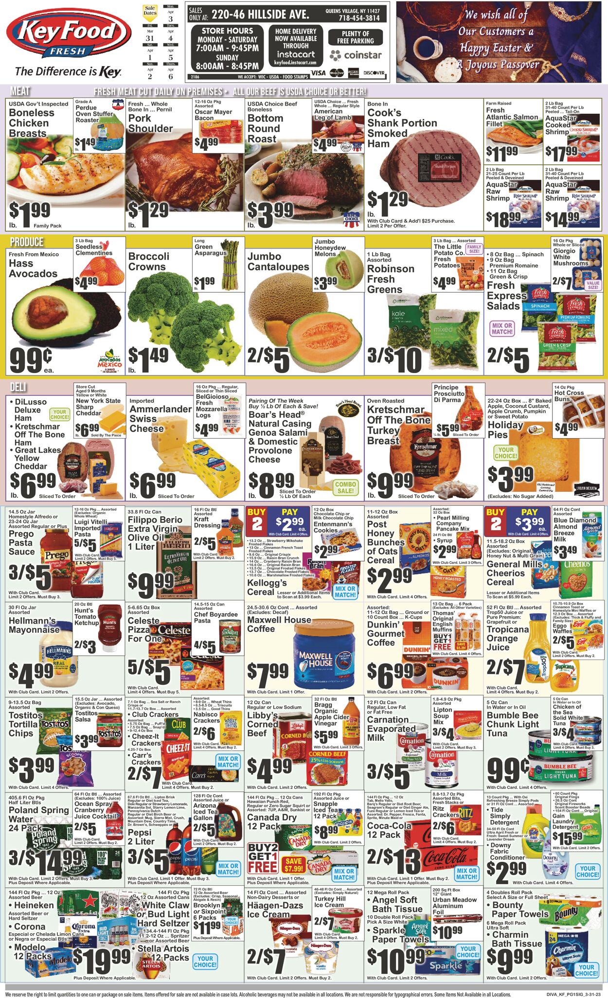 Key Food Weekly Ad Circular - valid 03/31-04/06/2023