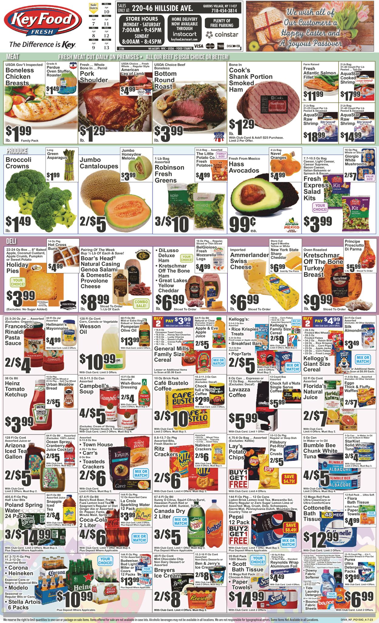 Key Food Weekly Ad Circular - valid 04/07-04/13/2023