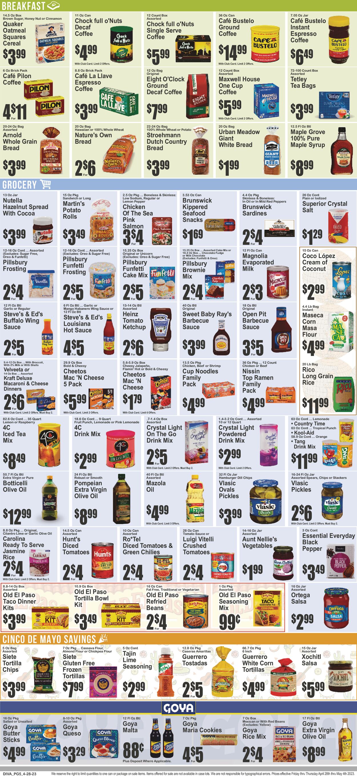 Key Food Weekly Ad Circular - valid 04/28-05/04/2023 (Page 6)