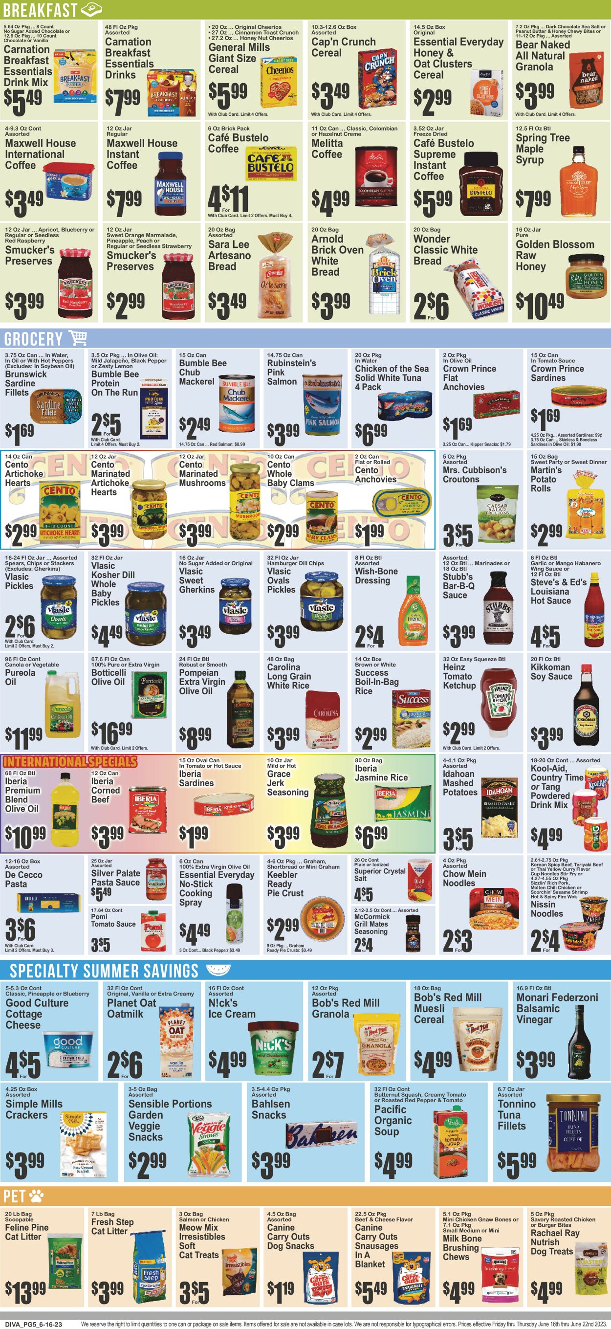 Key Food Weekly Ad Circular - valid 06/16-06/22/2023 (Page 6)