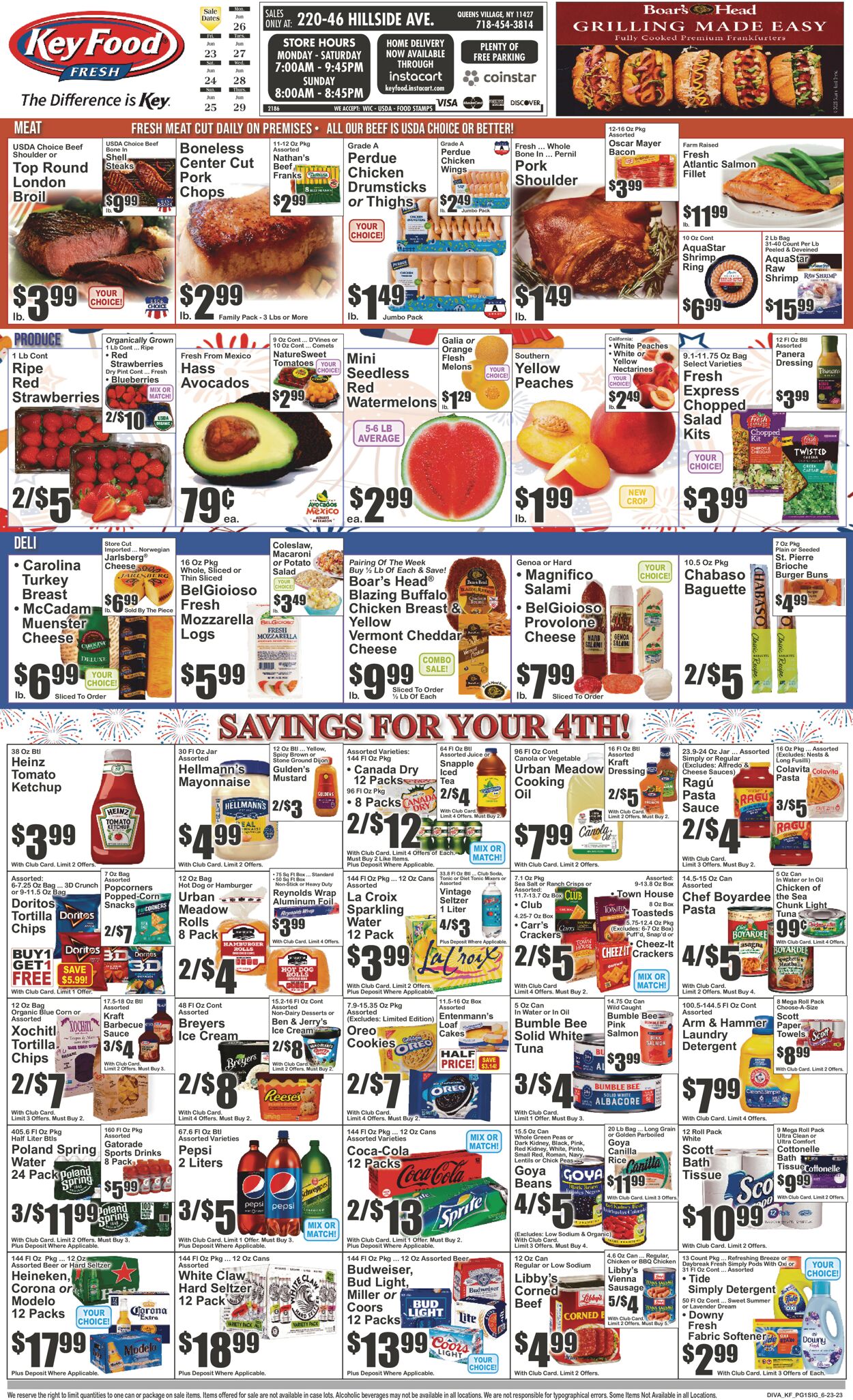 Key Food Weekly Ad Circular - valid 06/23-06/29/2023