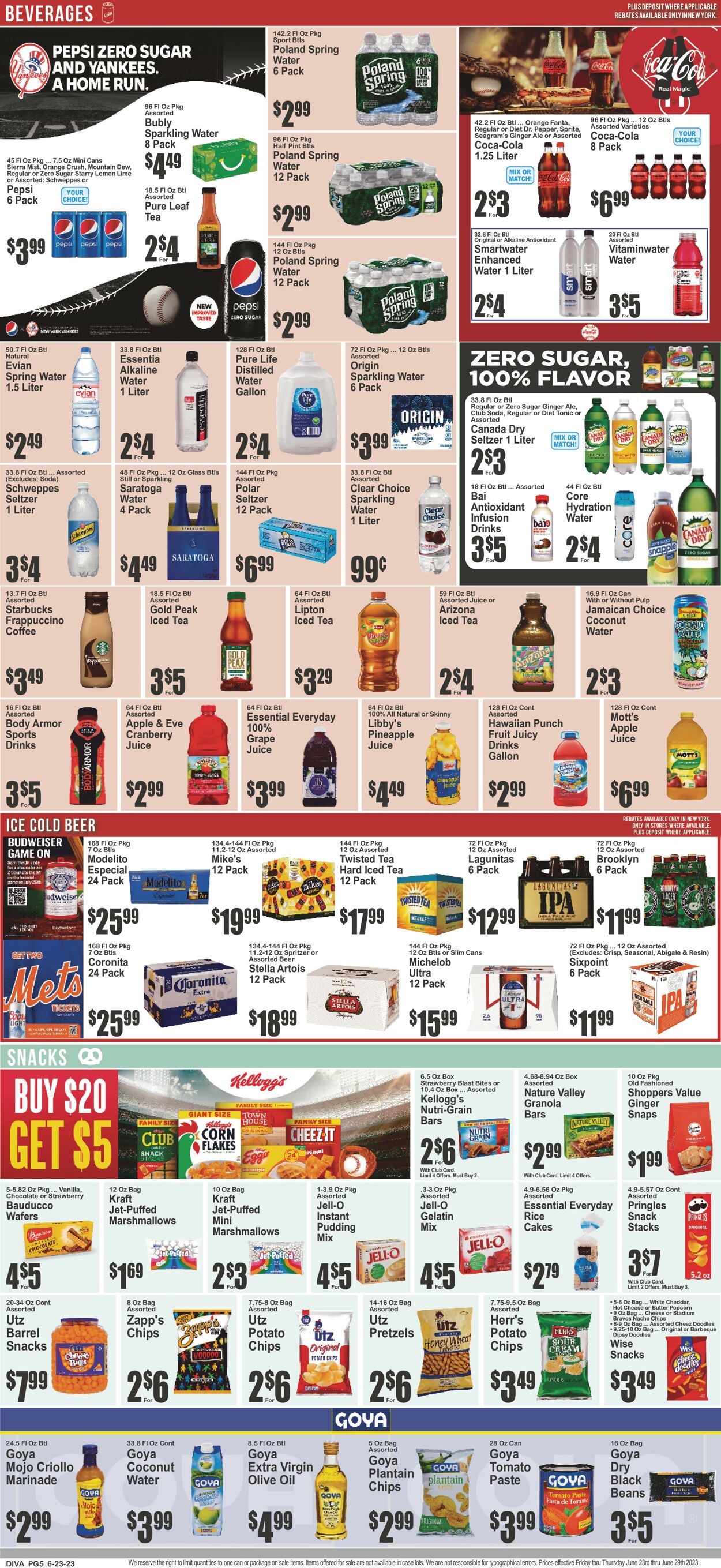 Key Food Weekly Ad Circular - valid 06/23-06/29/2023 (Page 6)