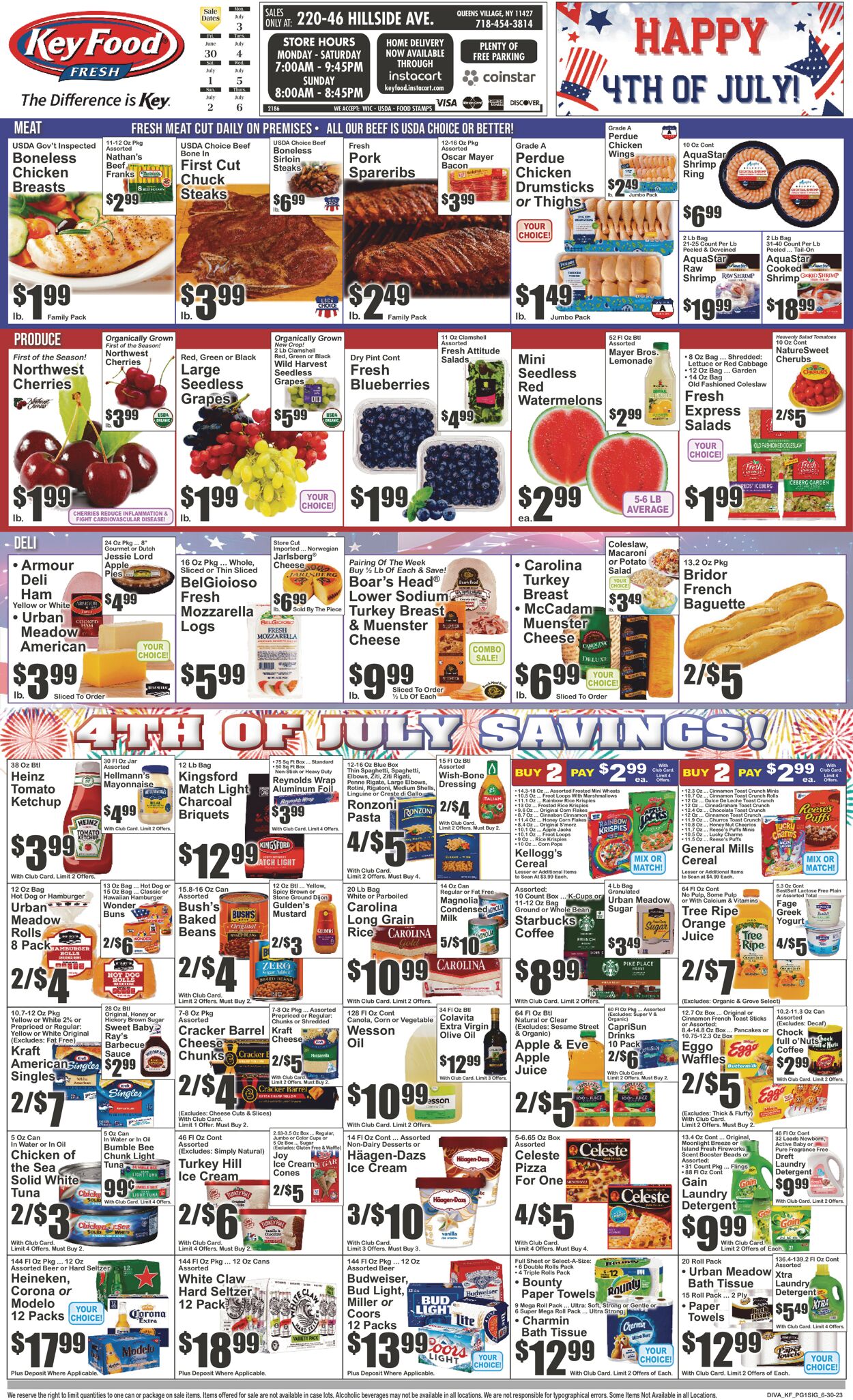 Key Food Weekly Ad Circular - valid 06/30-07/06/2023