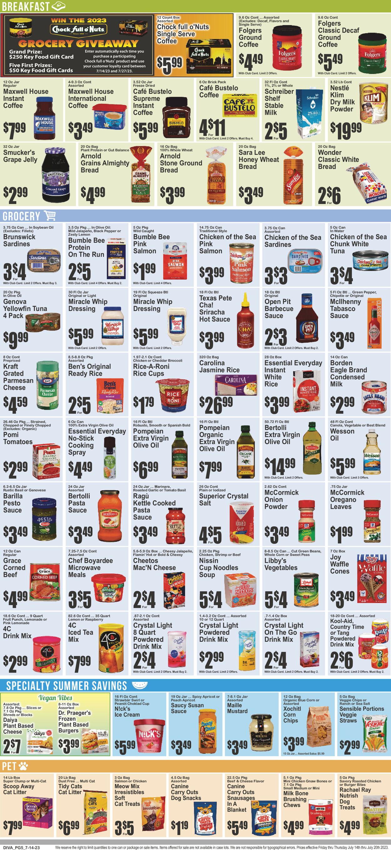 Key Food Weekly Ad Circular - valid 07/14-07/20/2023 (Page 6)