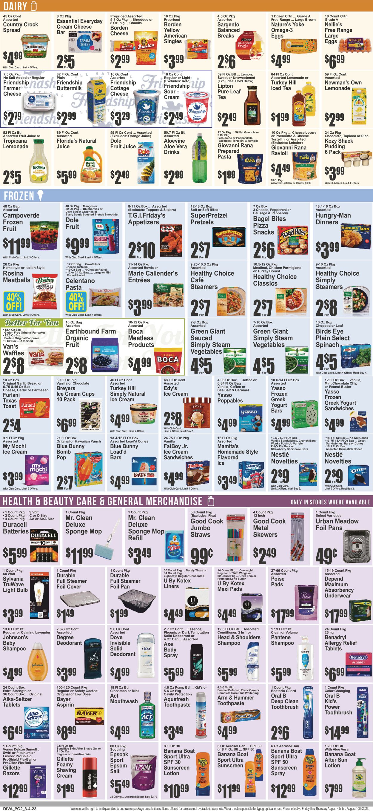 Key Food Weekly Ad Circular - valid 08/04-08/10/2023 (Page 3)