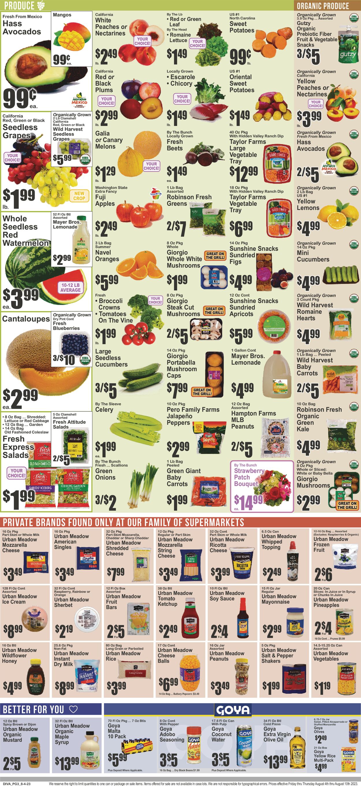 Key Food Weekly Ad Circular - valid 08/04-08/10/2023 (Page 4)