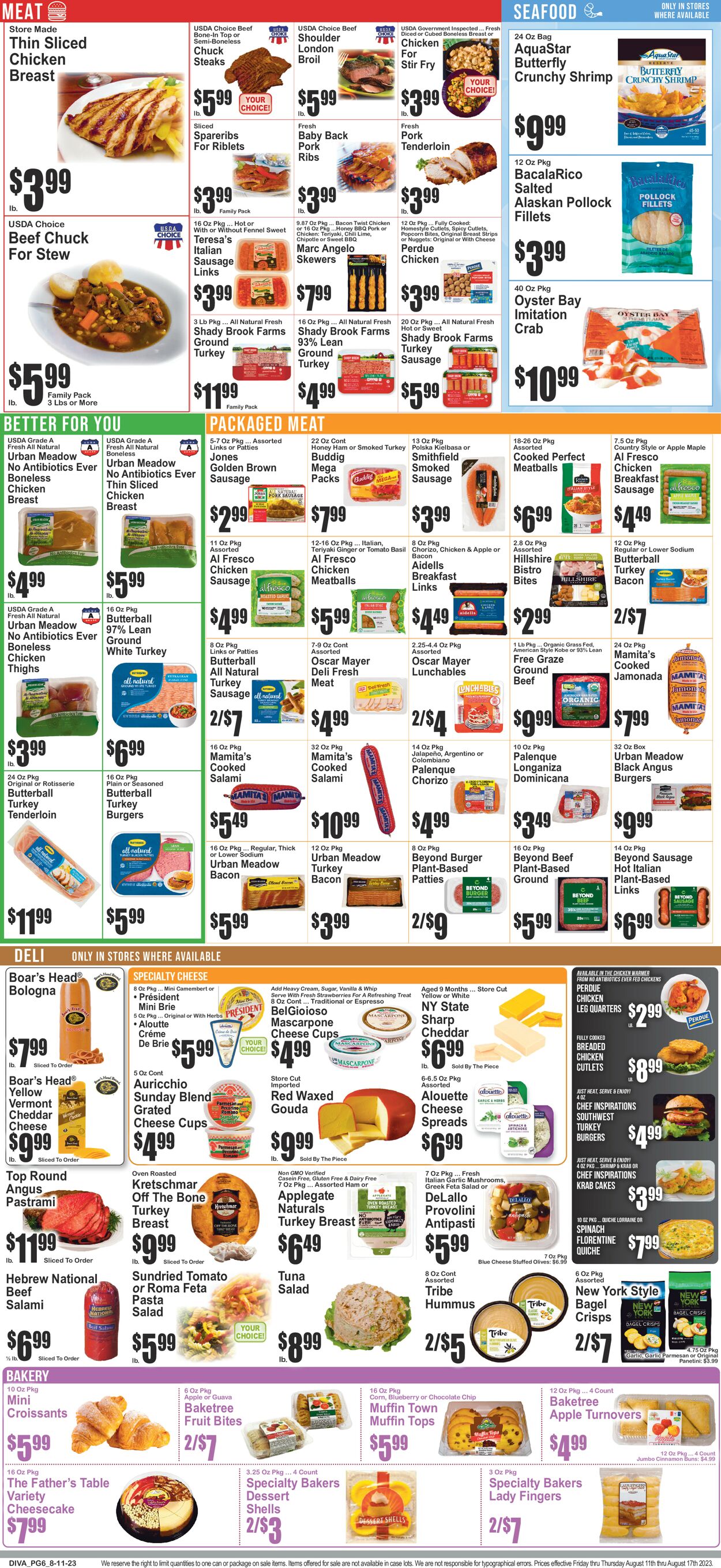 Key Food Weekly Ad Circular - valid 08/11-08/17/2023 (Page 7)