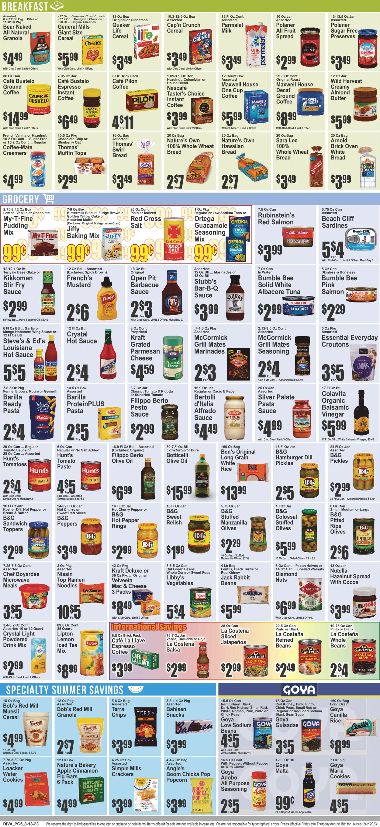 Key Food Weekly Ad Circular - valid 08/18-08/24/2023 (Page 6)