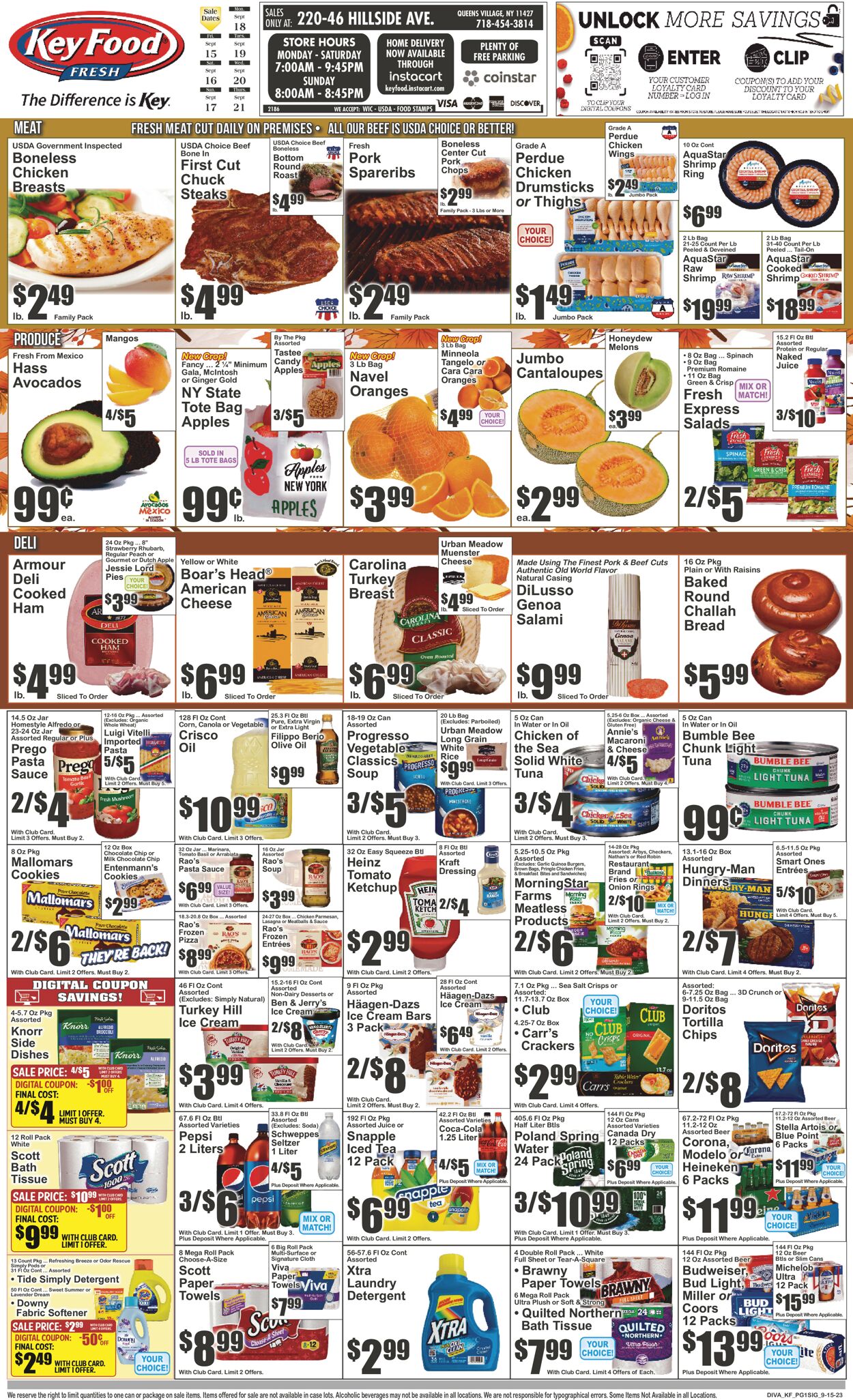 Key Food Weekly Ad Circular - valid 09/15-09/21/2023