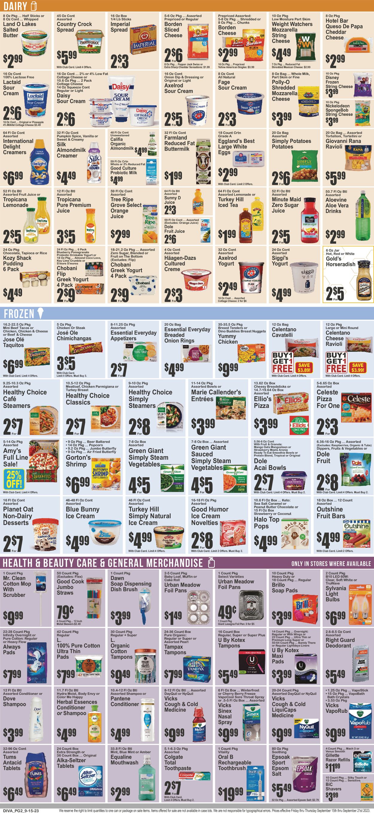 Key Food Weekly Ad Circular - valid 09/15-09/21/2023 (Page 3)