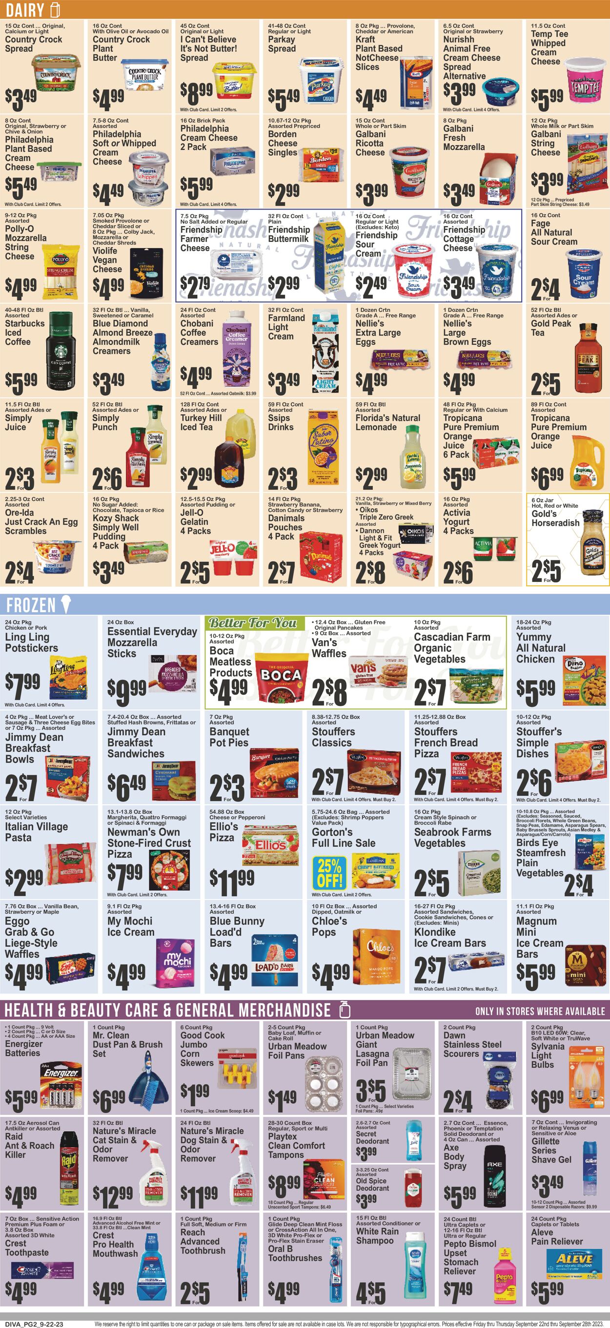 Key Food Weekly Ad Circular - valid 09/22-09/28/2023 (Page 3)