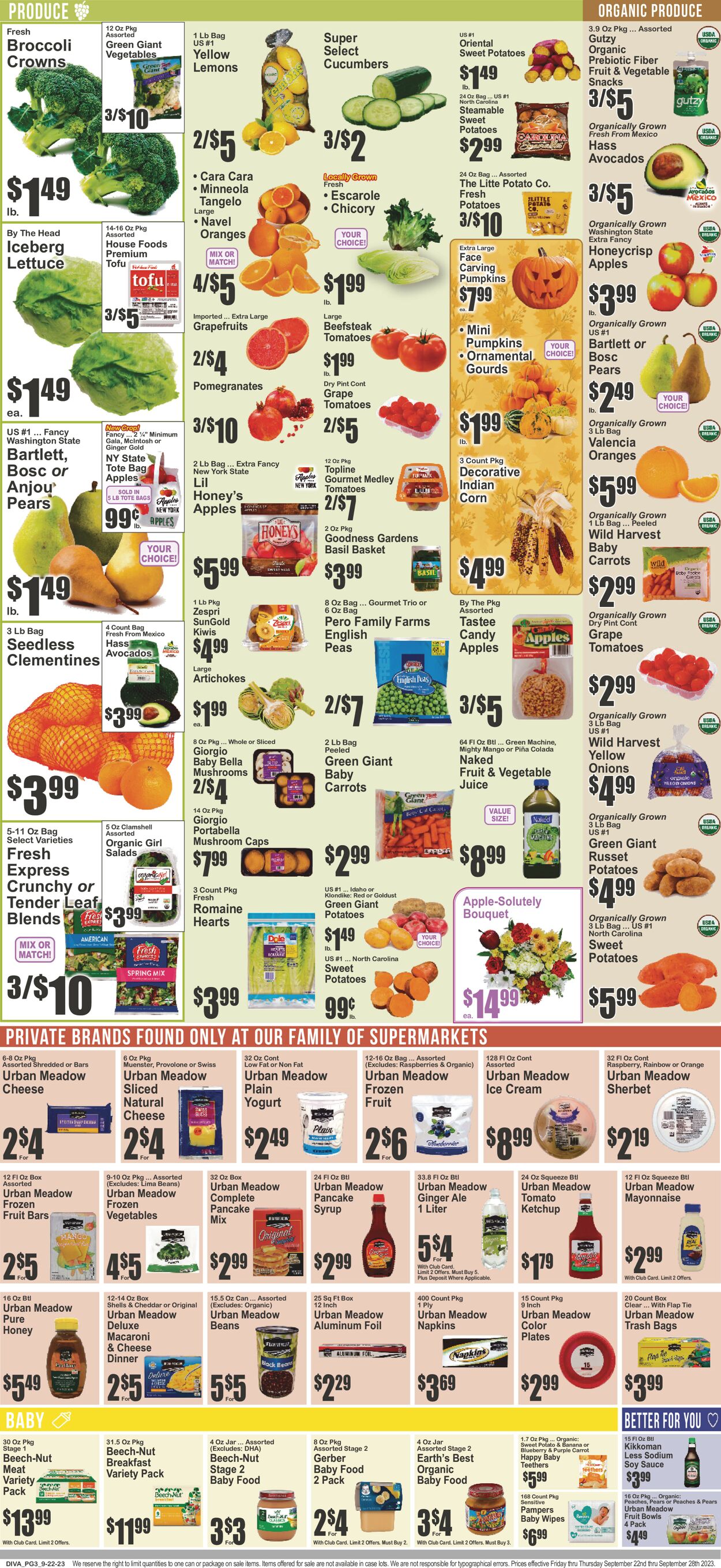 Key Food Weekly Ad Circular - valid 09/22-09/28/2023 (Page 4)