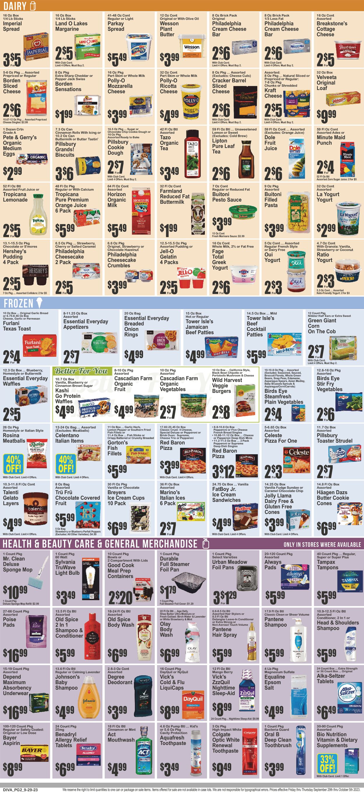 Key Food Weekly Ad Circular - valid 09/29-10/05/2023 (Page 3)