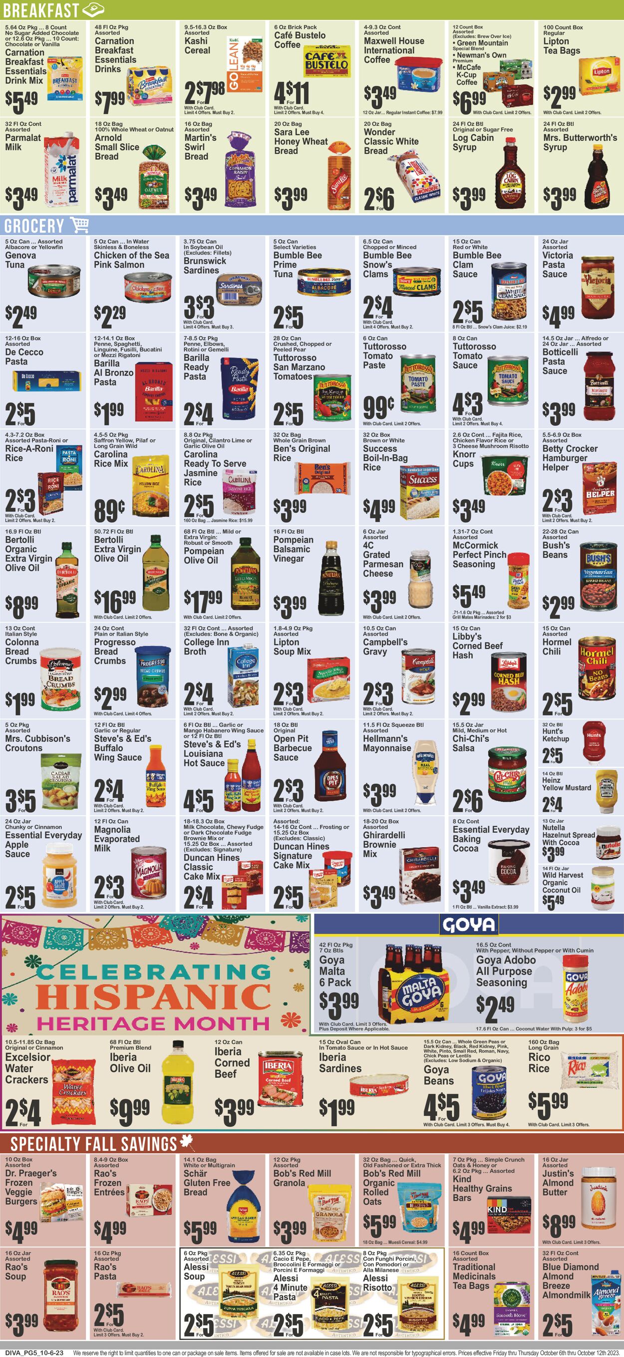Key Food Weekly Ad Circular - valid 10/06-10/12/2023 (Page 6)