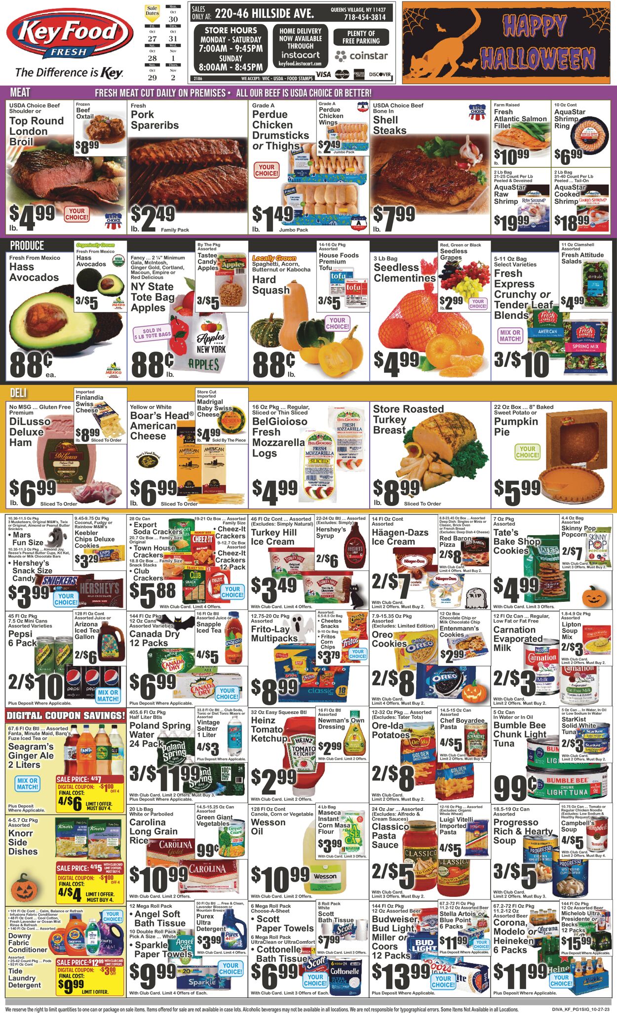 Key Food Weekly Ad Circular - valid 10/27-11/02/2023