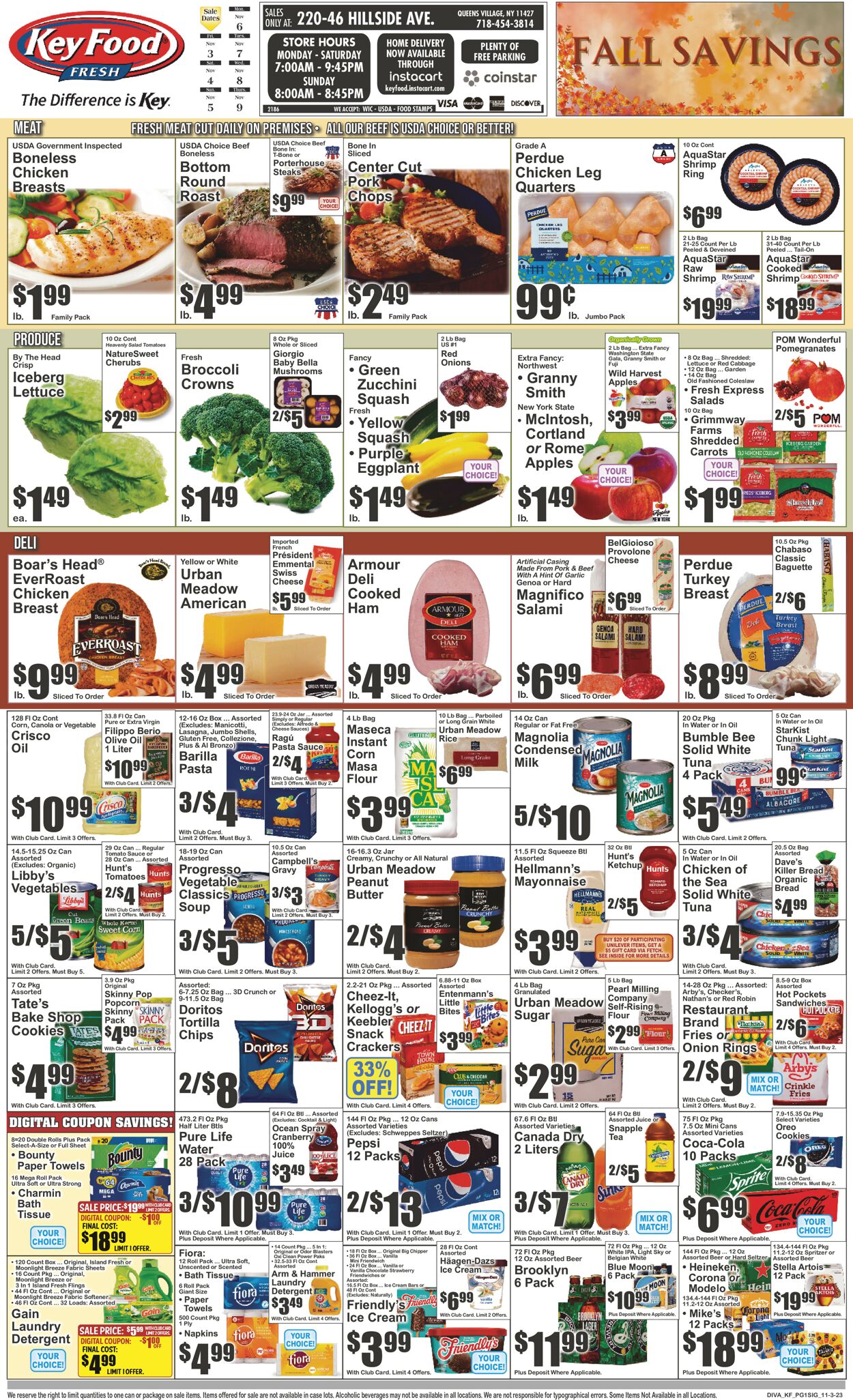 Key Food Weekly Ad Circular - valid 11/03-11/09/2023
