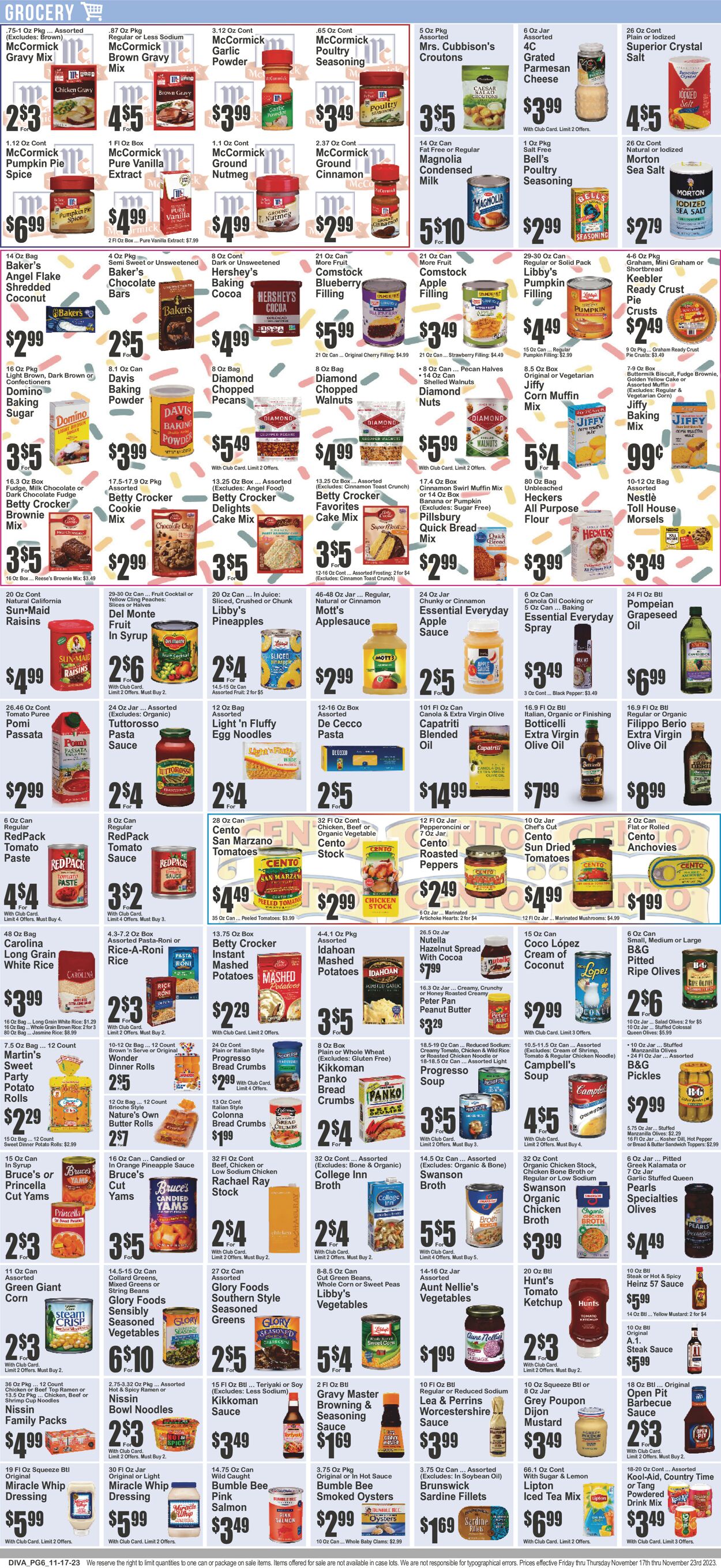 Key Food Weekly Ad Circular - valid 11/17-11/23/2023 (Page 7)