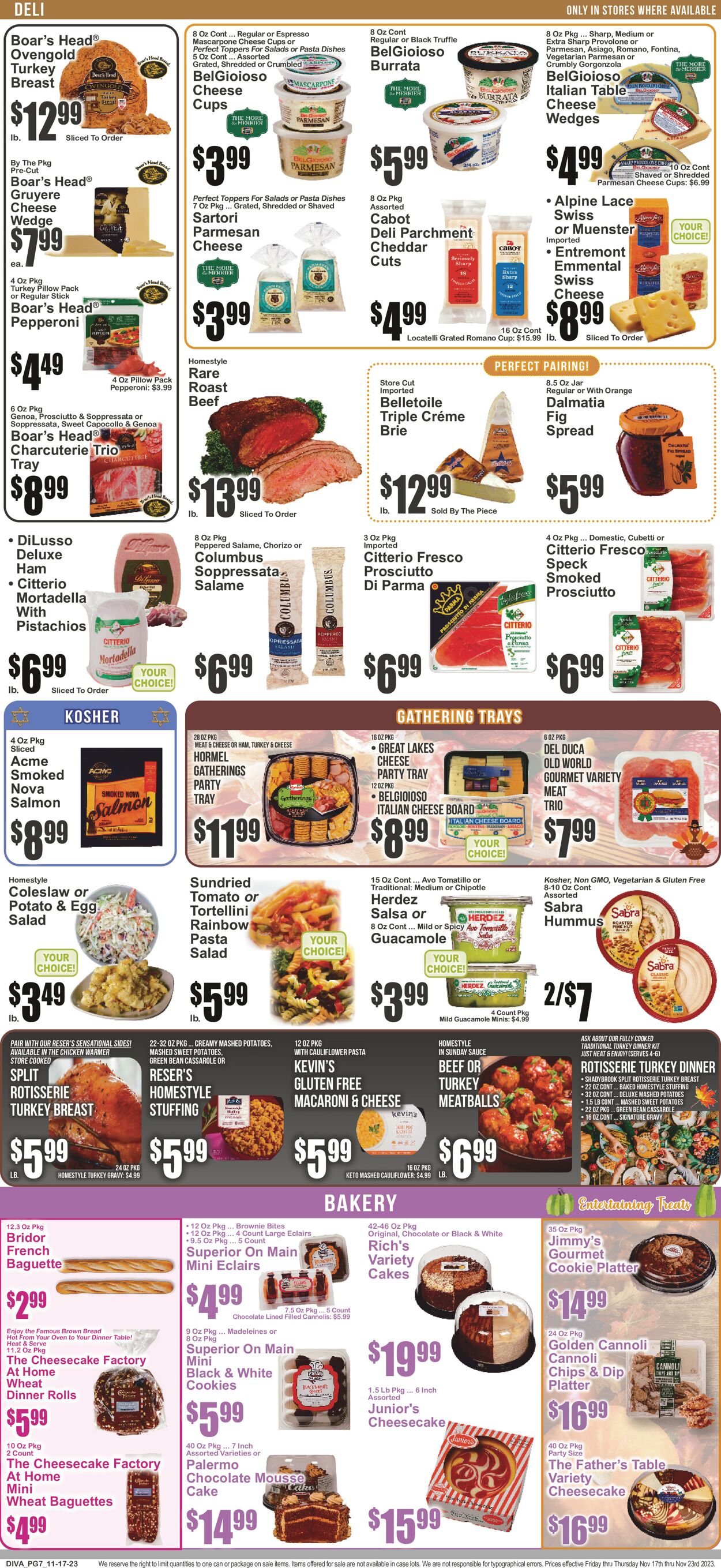 Key Food Weekly Ad Circular - valid 11/17-11/23/2023 (Page 8)