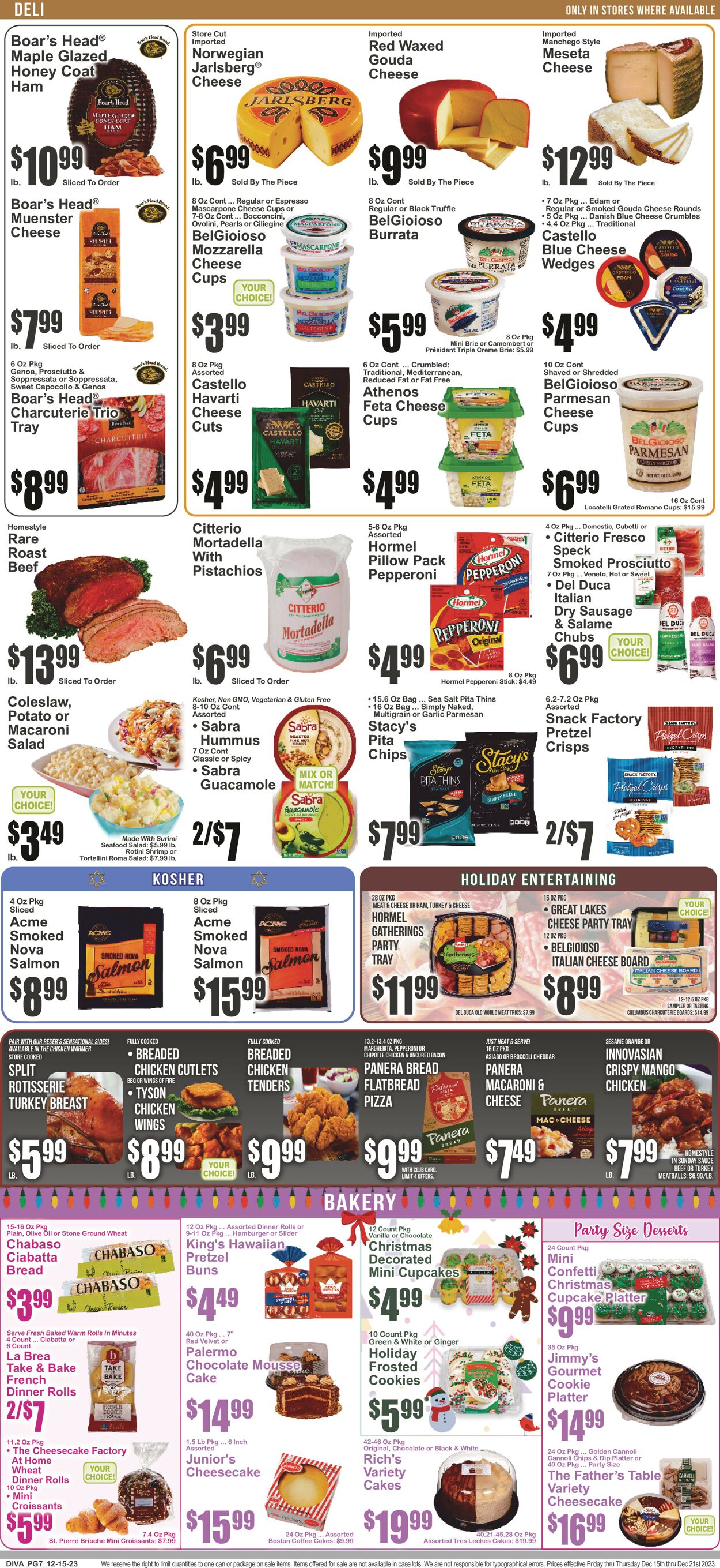 Key Food Weekly Ad Circular - valid 12/15-12/21/2023 (Page 8)