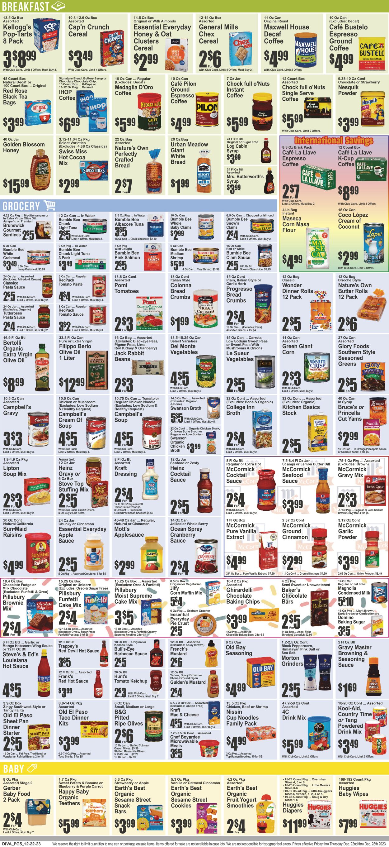 Key Food Weekly Ad Circular - valid 12/22-12/28/2023 (Page 6)