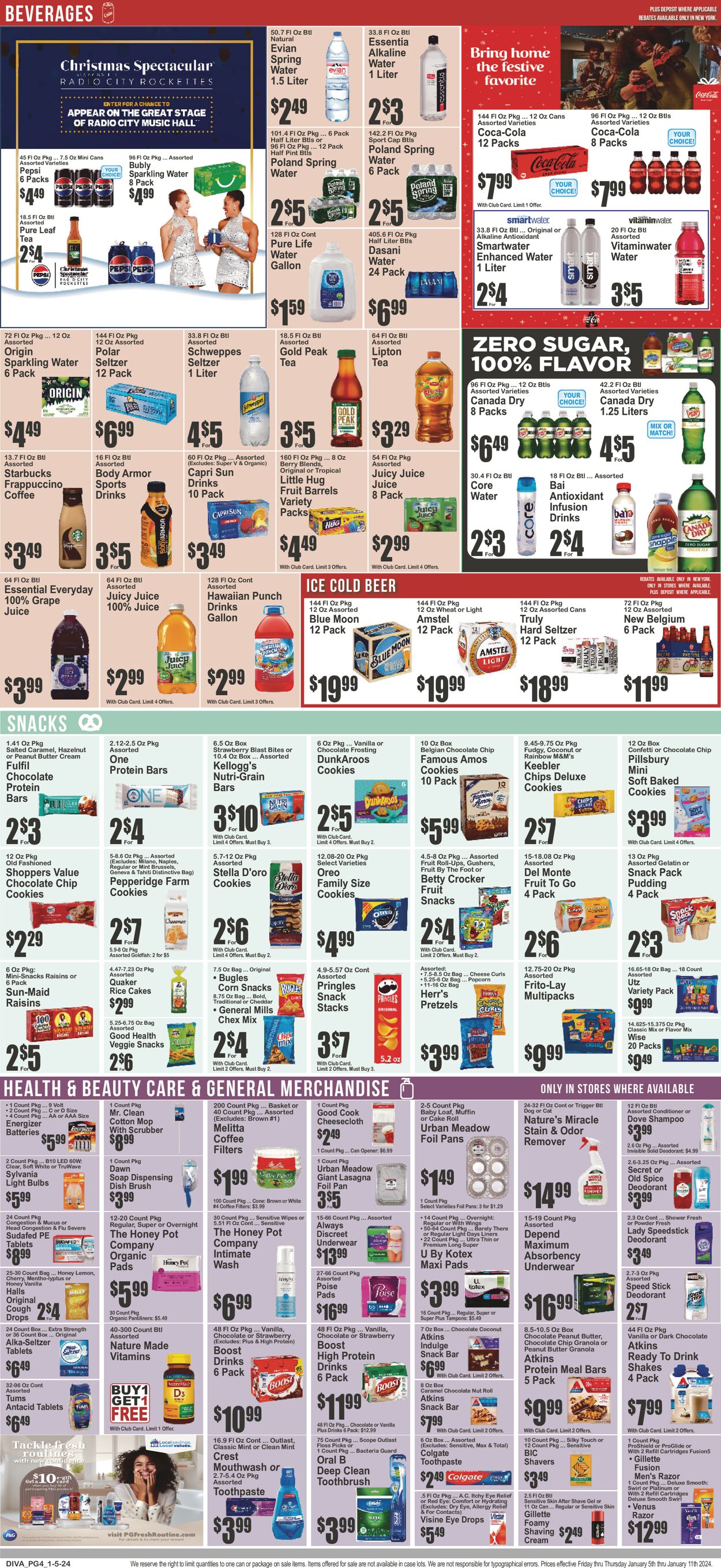 Key Food Weekly Ad Circular - valid 01/05-01/11/2024 (Page 5)