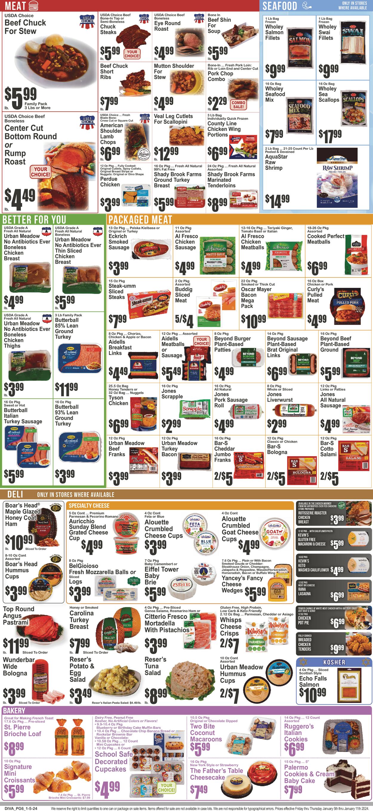 Key Food Weekly Ad Circular - valid 01/05-01/11/2024 (Page 7)