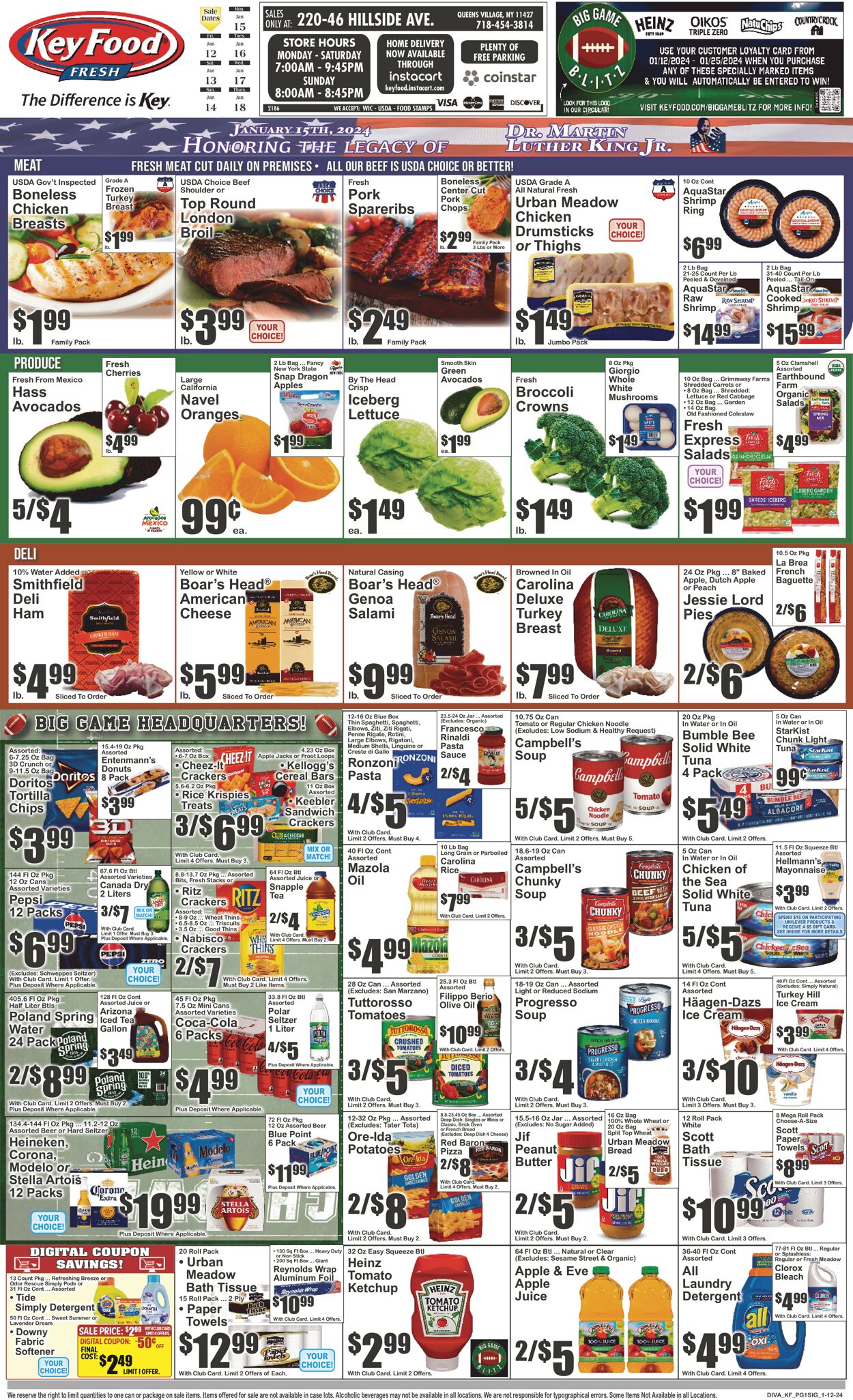 Key Food Weekly Ad Circular - valid 01/12-01/18/2024