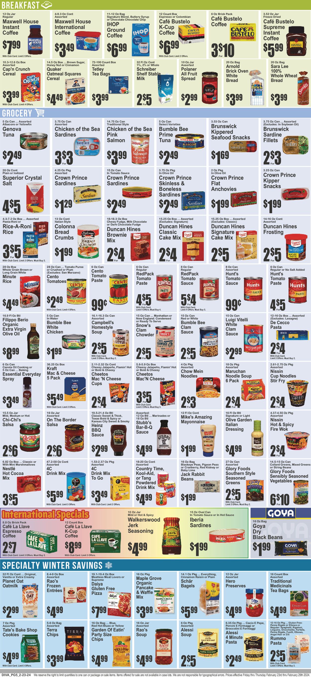Key Food Weekly Ad Circular - valid 02/23-02/29/2024 (Page 6)