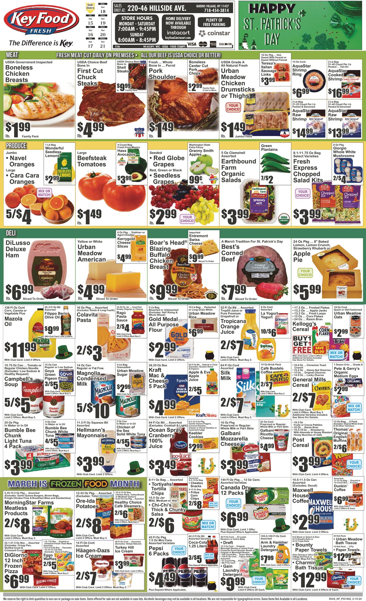 Key Food Weekly Ad Circular - valid 03/15-03/21/2024