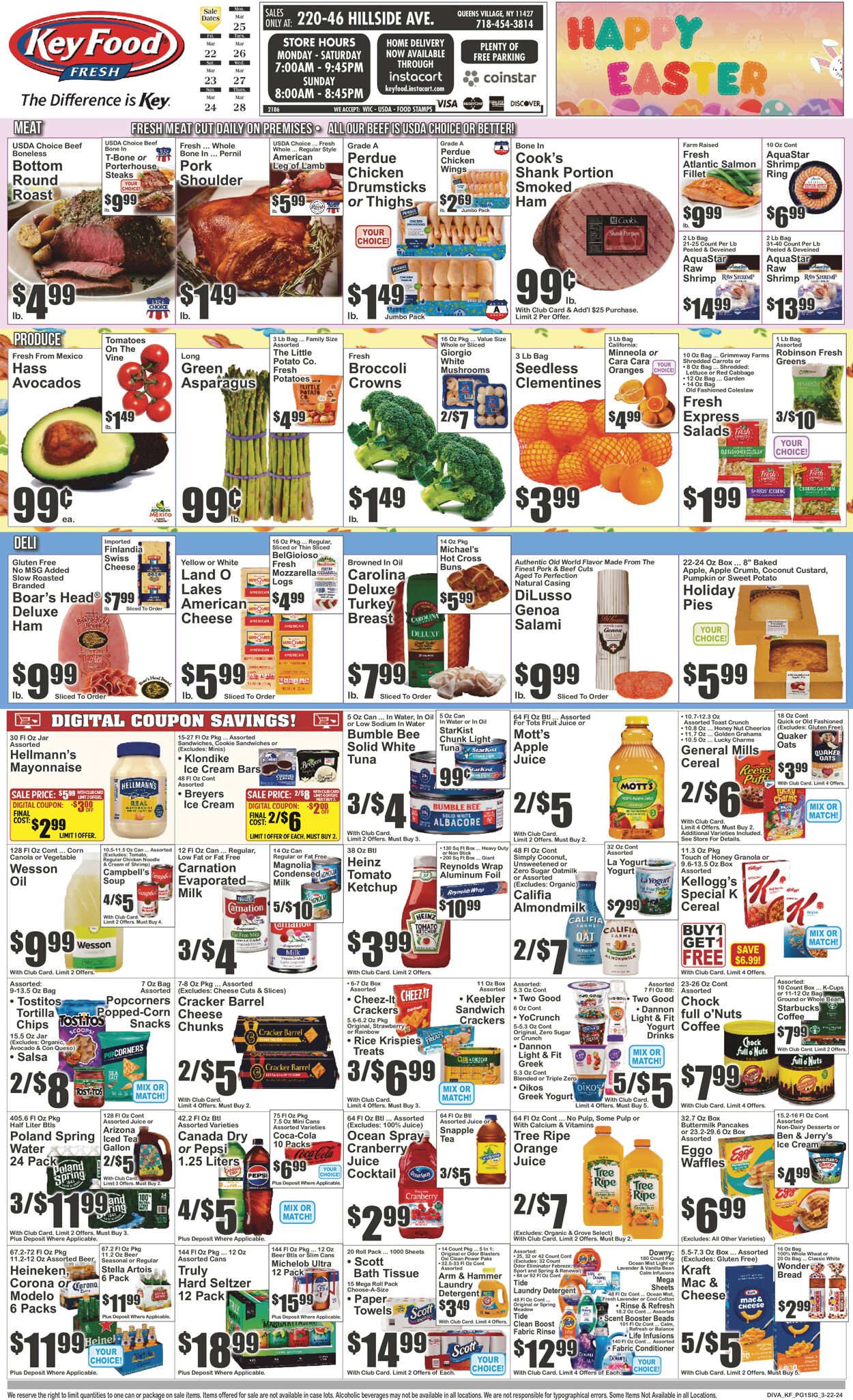 Key Food Weekly Ad Circular - valid 03/22-03/28/2024
