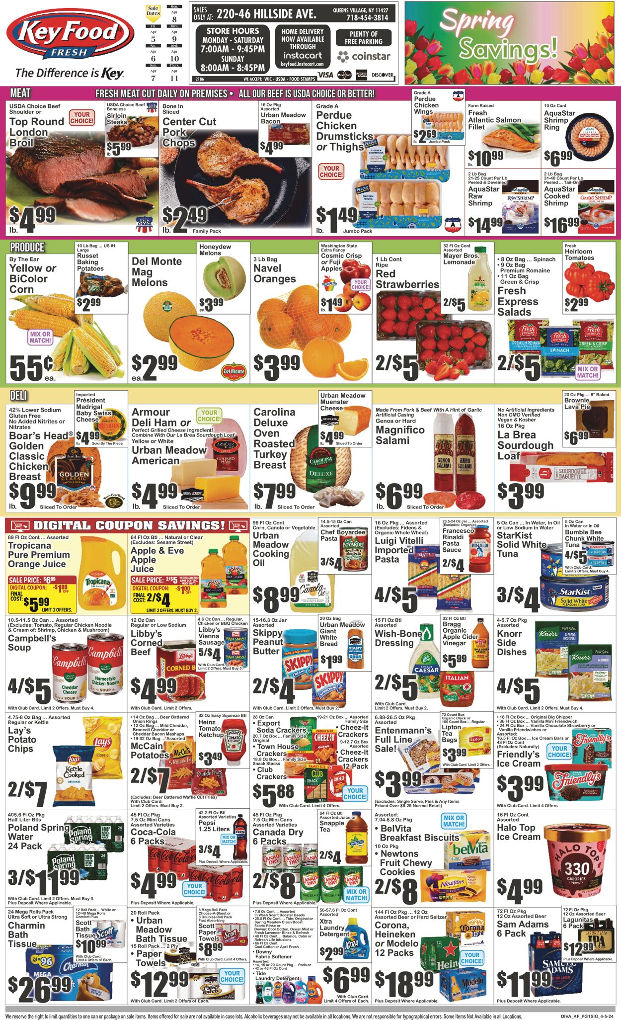Key Food Weekly Ad Circular - valid 04/05-04/11/2024