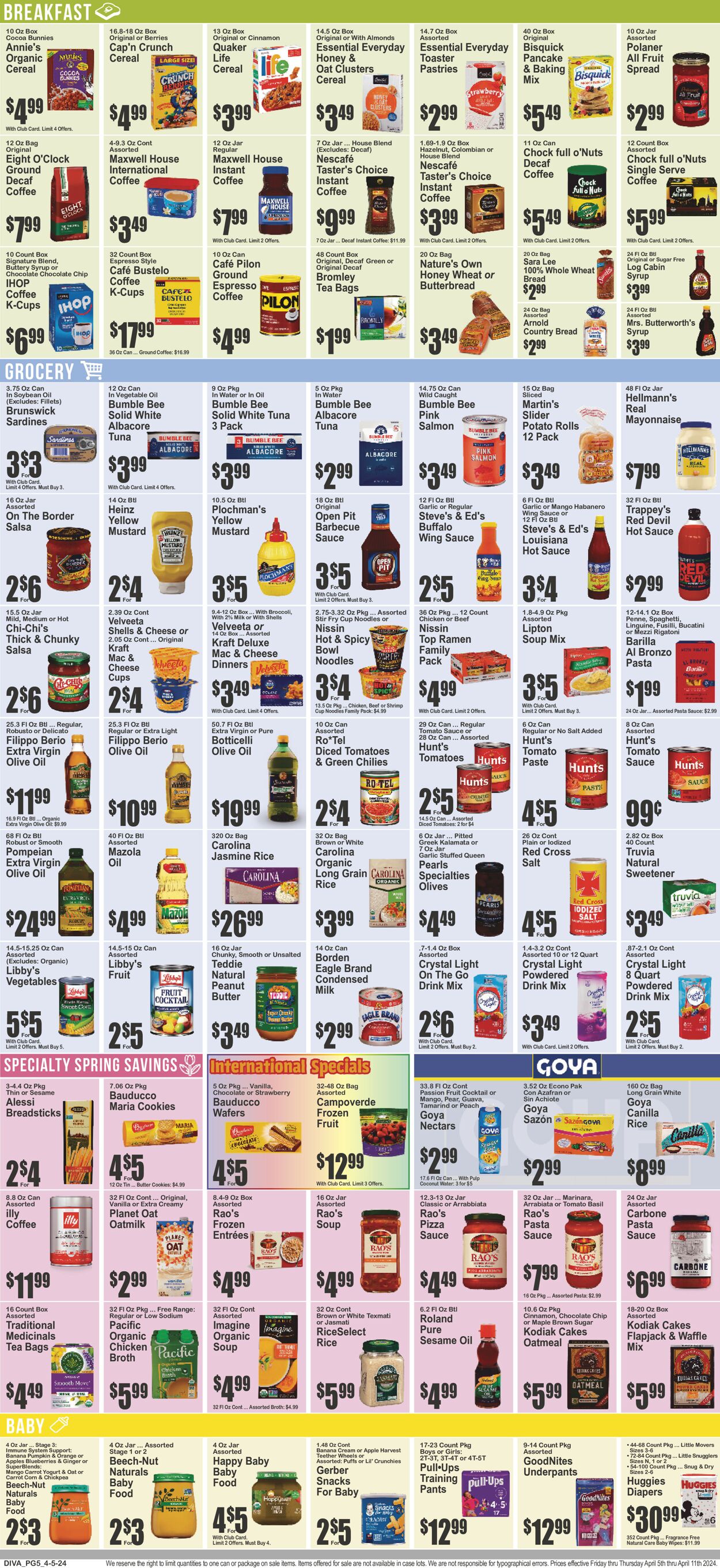 Key Food Weekly Ad Circular - valid 04/05-04/11/2024 (Page 6)